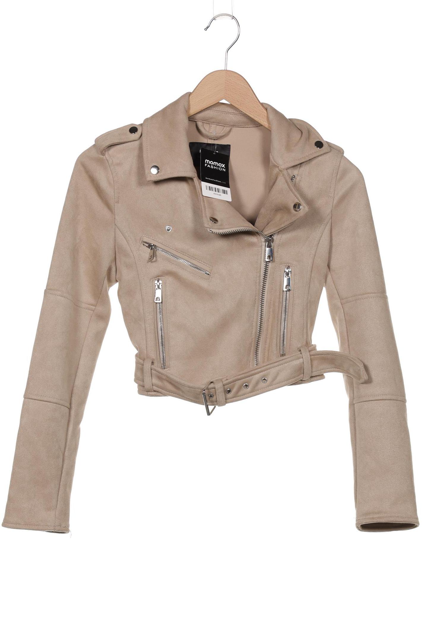 

Pull & Bear Damen Jacke, beige, Gr. 34