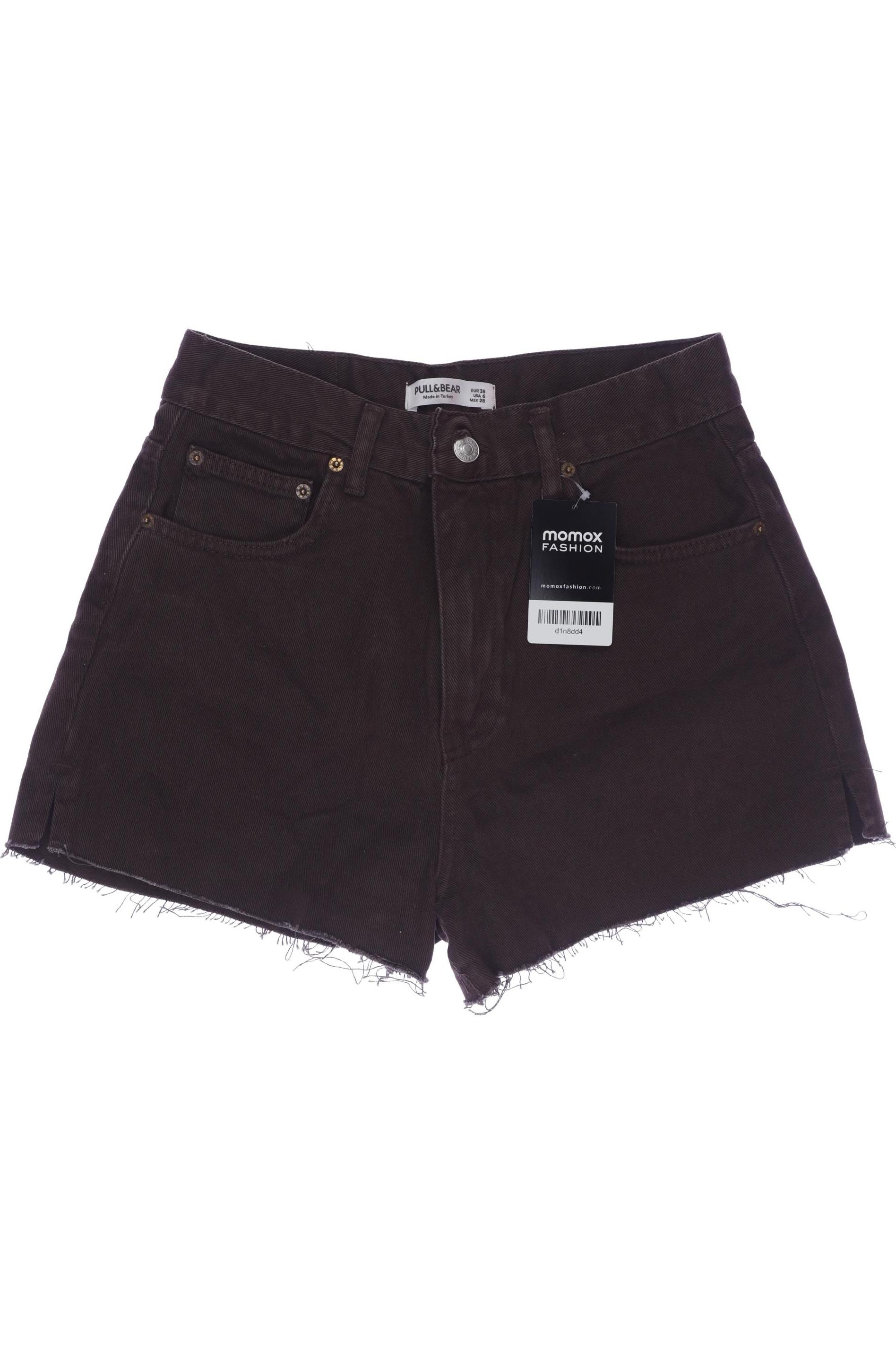 

Pull & Bear Damen Shorts, braun, Gr. 38
