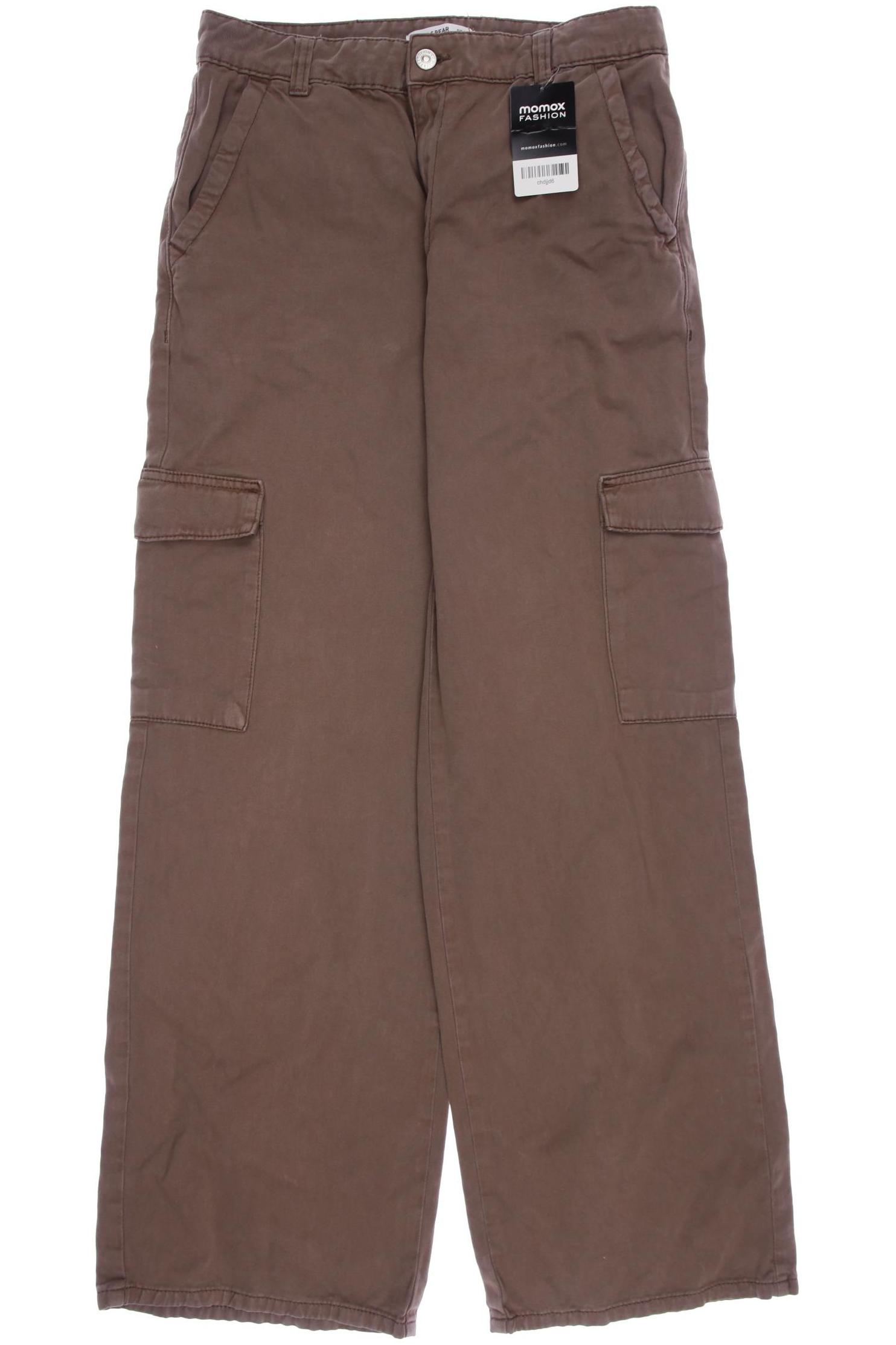 

Pull & Bear Damen Stoffhose, braun, Gr. 40