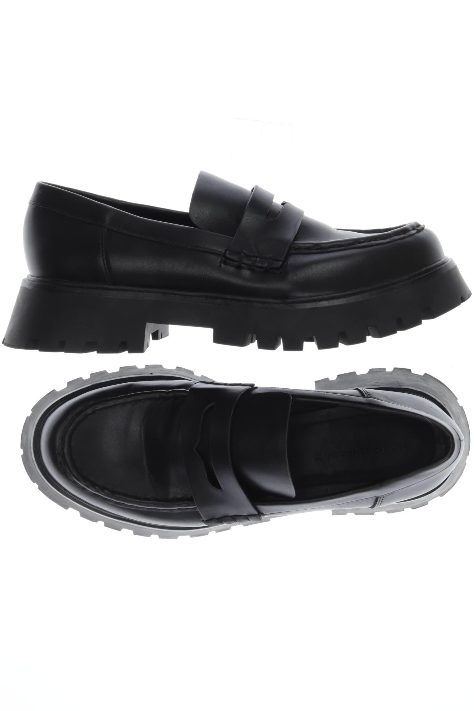 

Pull & Bear Damen Halbschuh, schwarz, Gr. 39