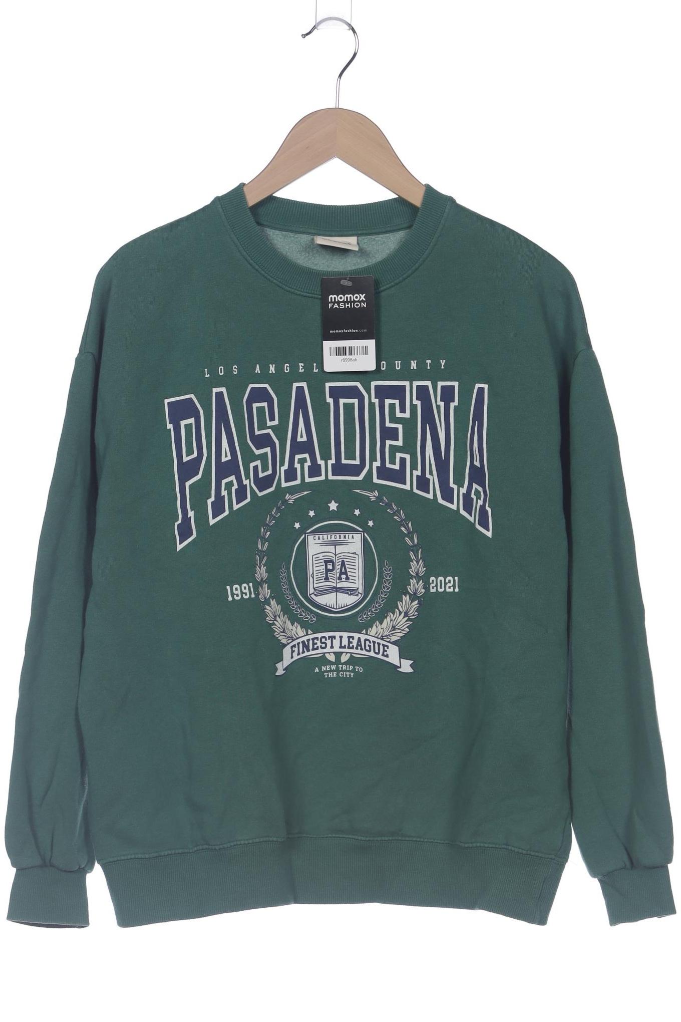 

Pull & Bear Damen Sweatshirt, grün, Gr. 38