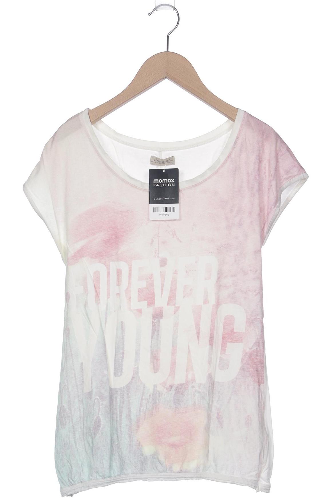 

Pull & Bear Damen T-Shirt, mehrfarbig, Gr. 36