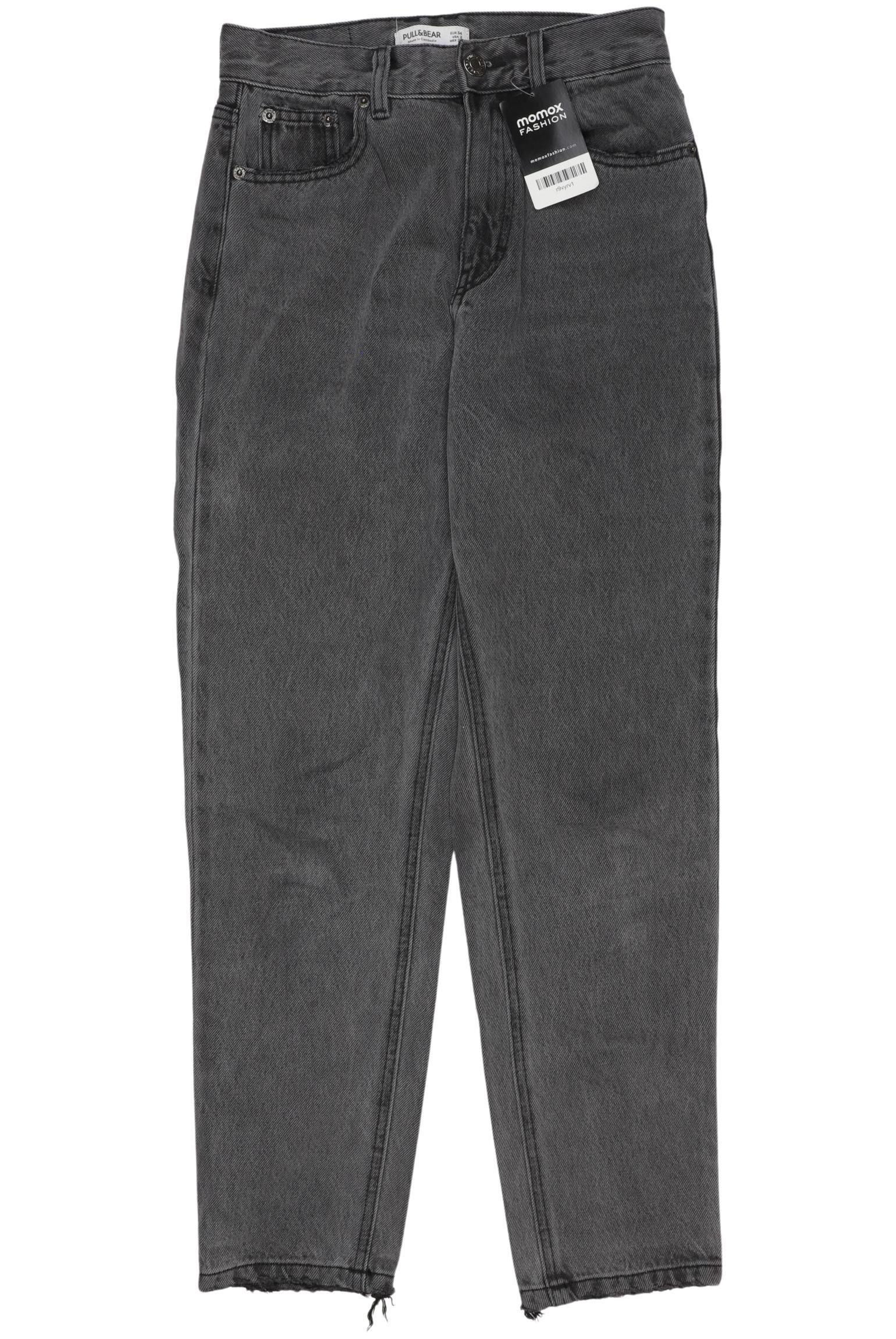 

Pull & Bear Damen Jeans, grau, Gr. 34
