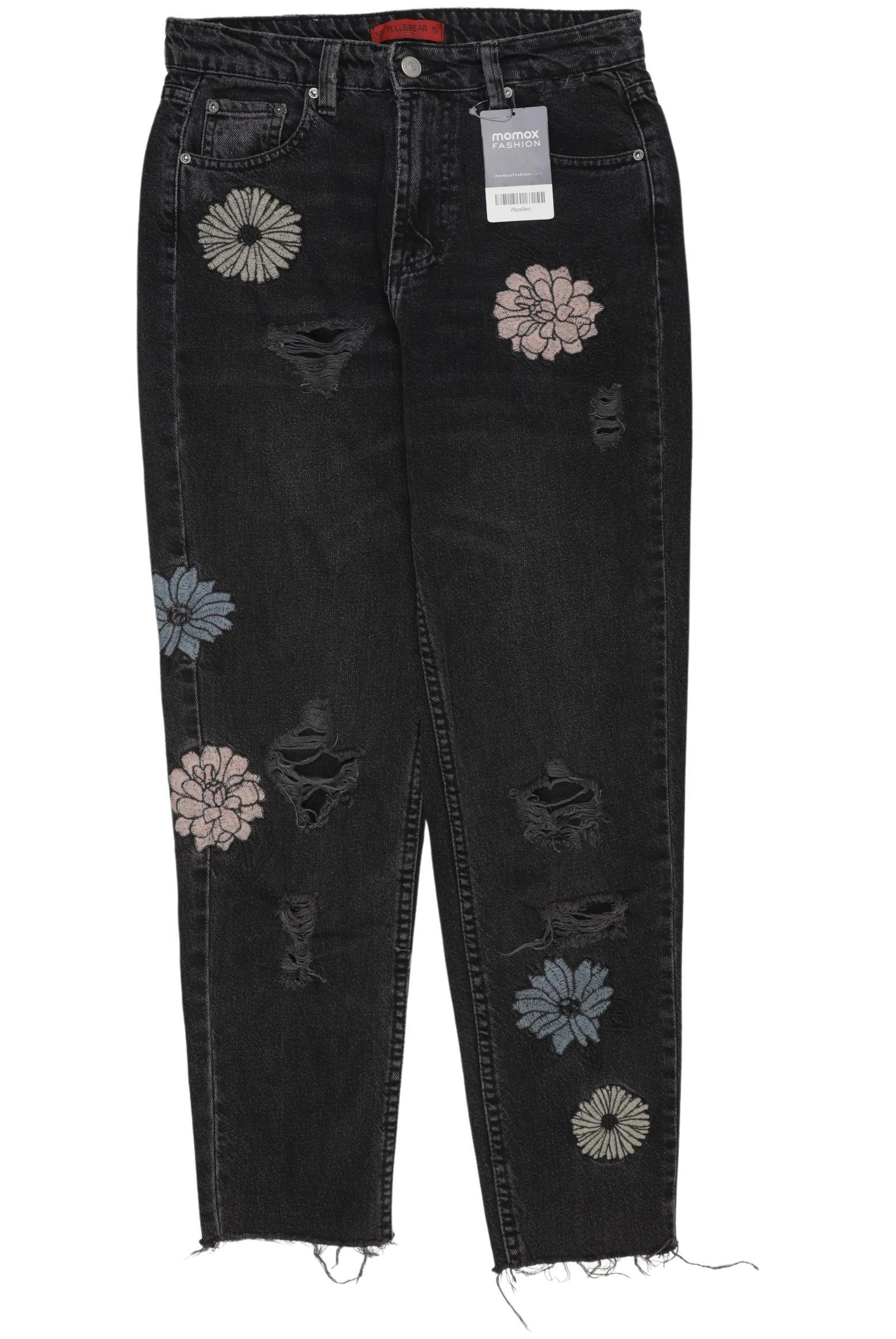 

Pull & Bear Damen Jeans, schwarz, Gr. 36