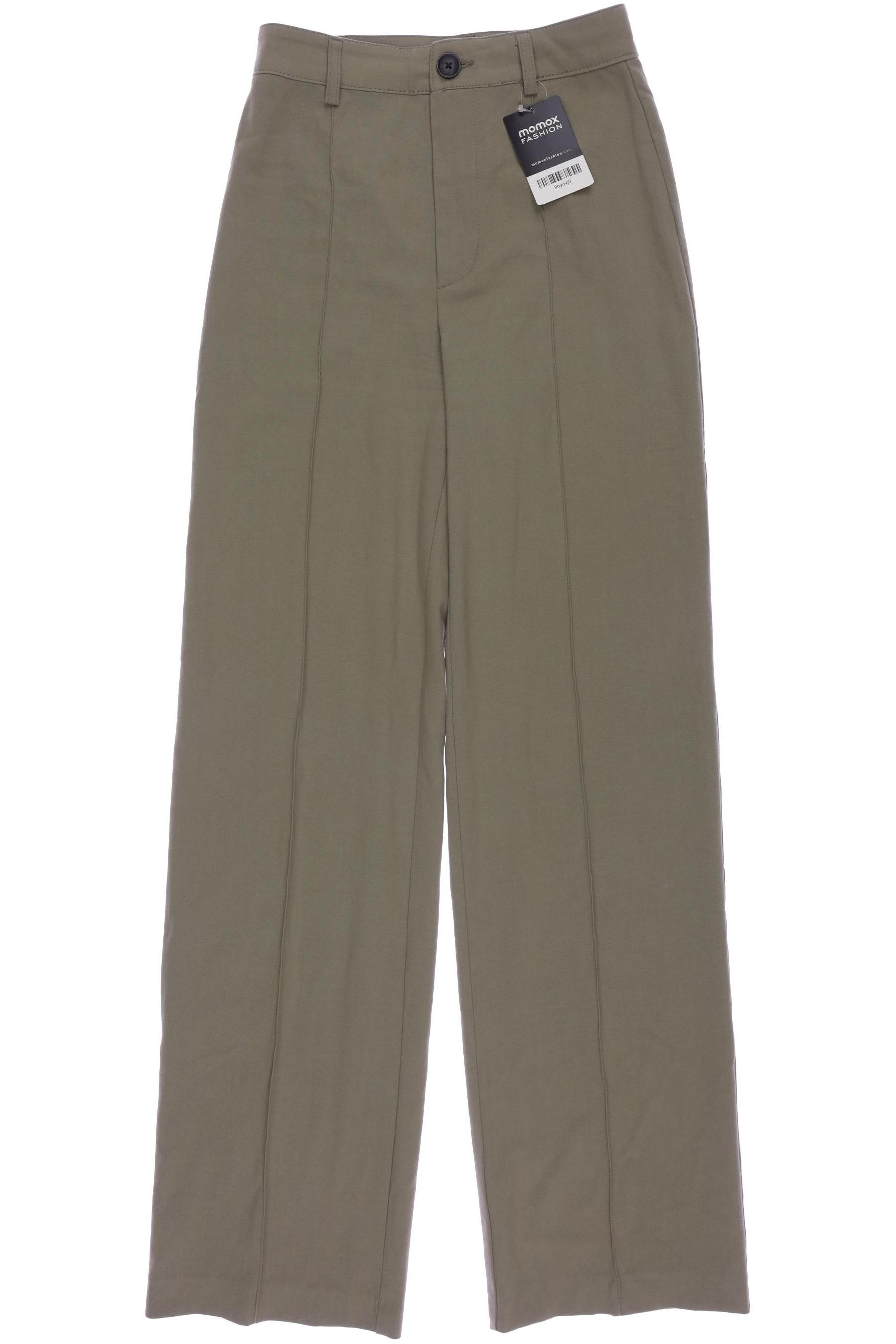 

Pull & Bear Damen Stoffhose, grün, Gr. 0