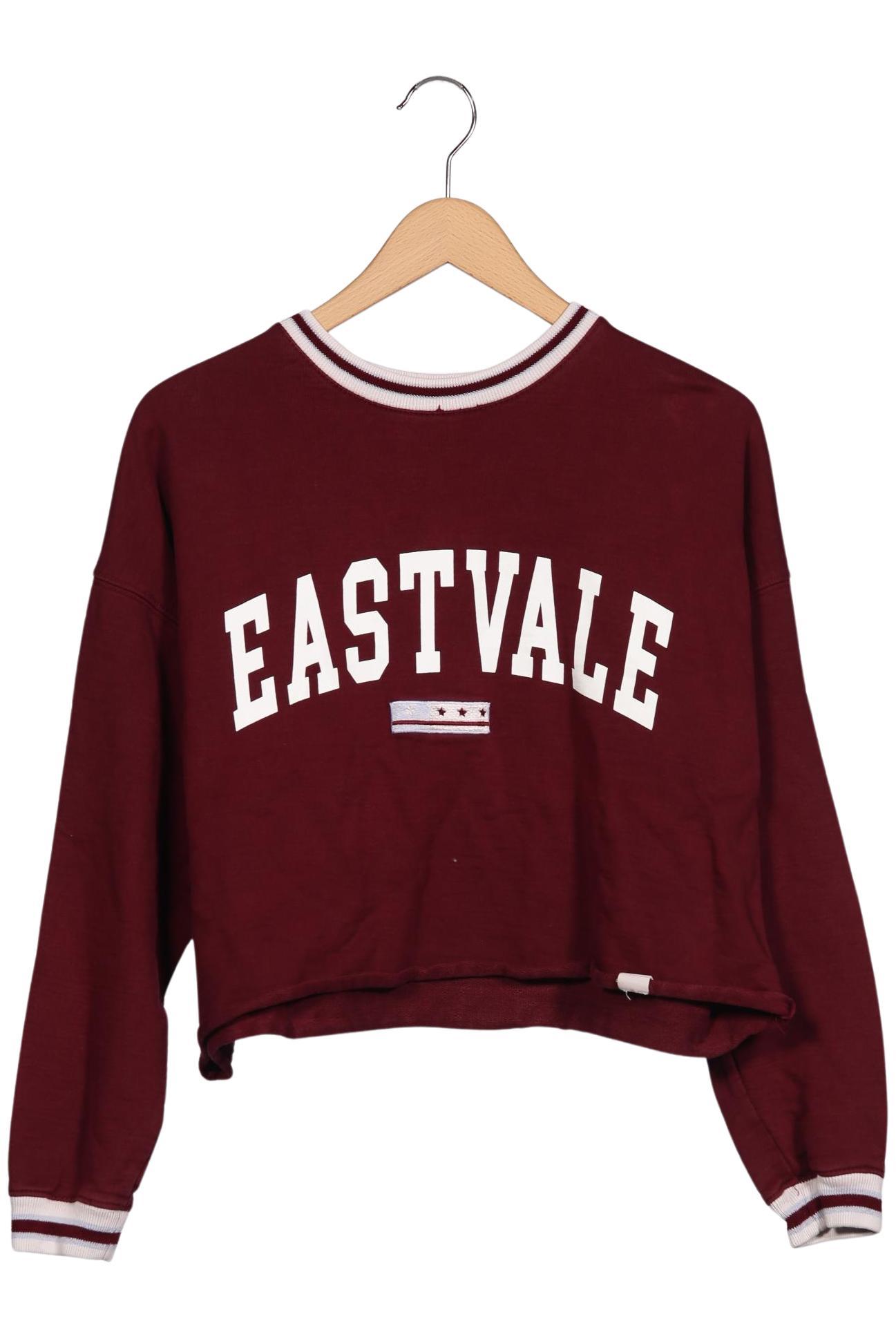 

Pull & Bear Damen Sweatshirt, bordeaux, Gr. 36