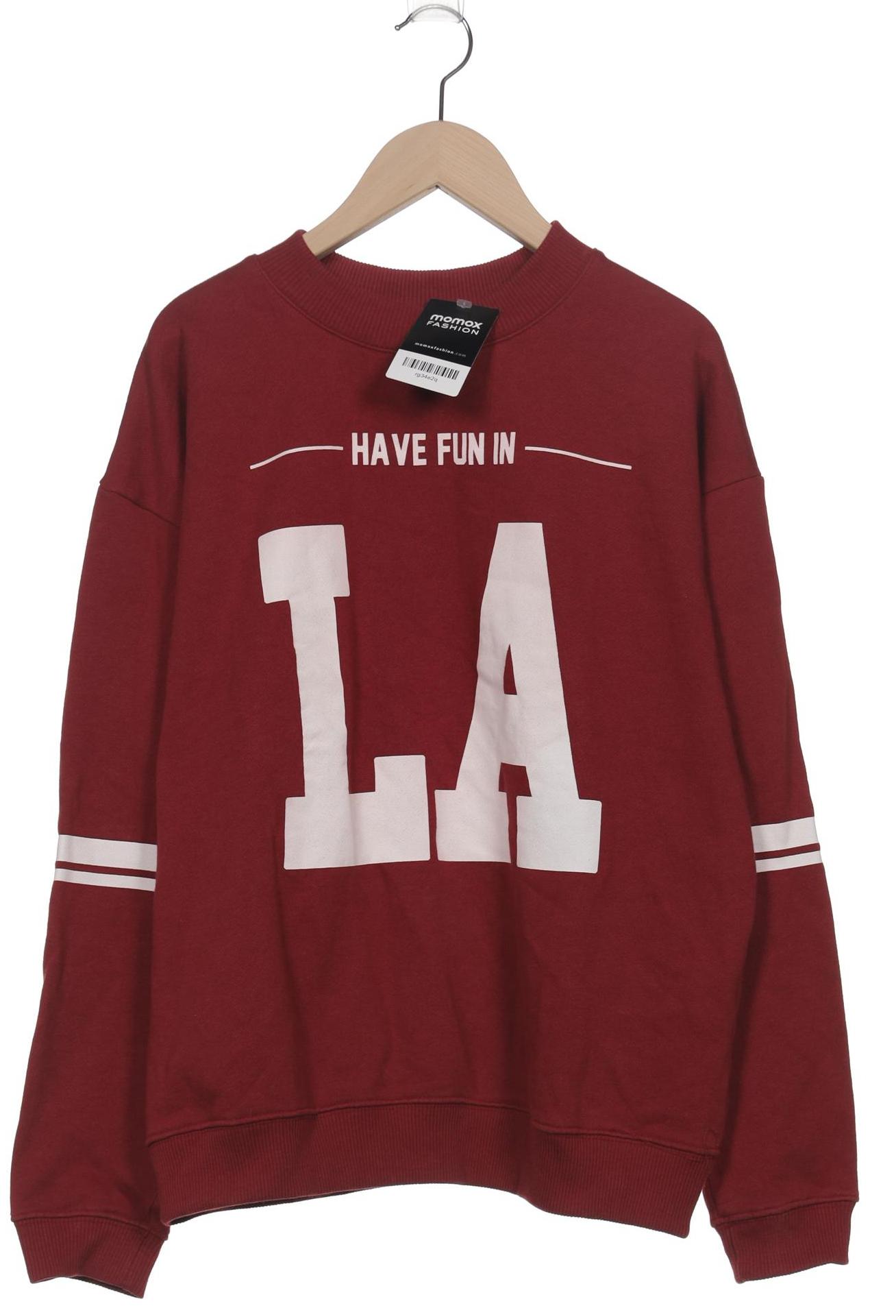 

Pull & Bear Damen Sweatshirt, bordeaux, Gr. 38