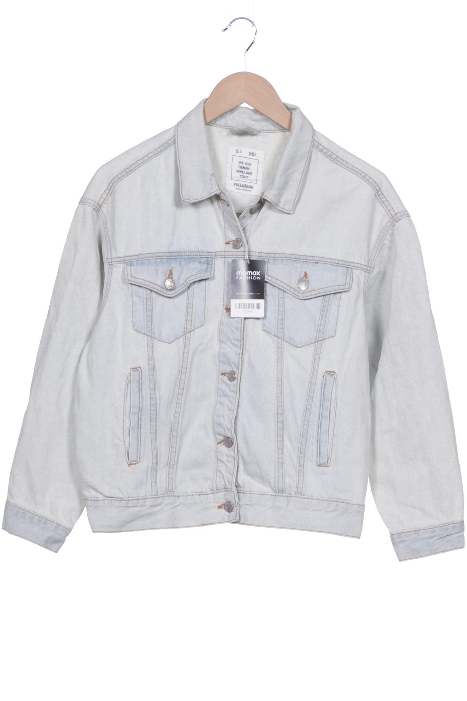 

Pull & Bear Damen Jacke, hellblau, Gr. 36