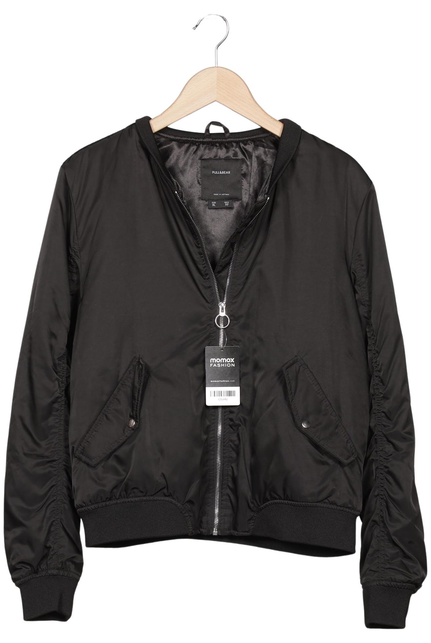 

Pull & Bear Damen Jacke, schwarz, Gr. 44