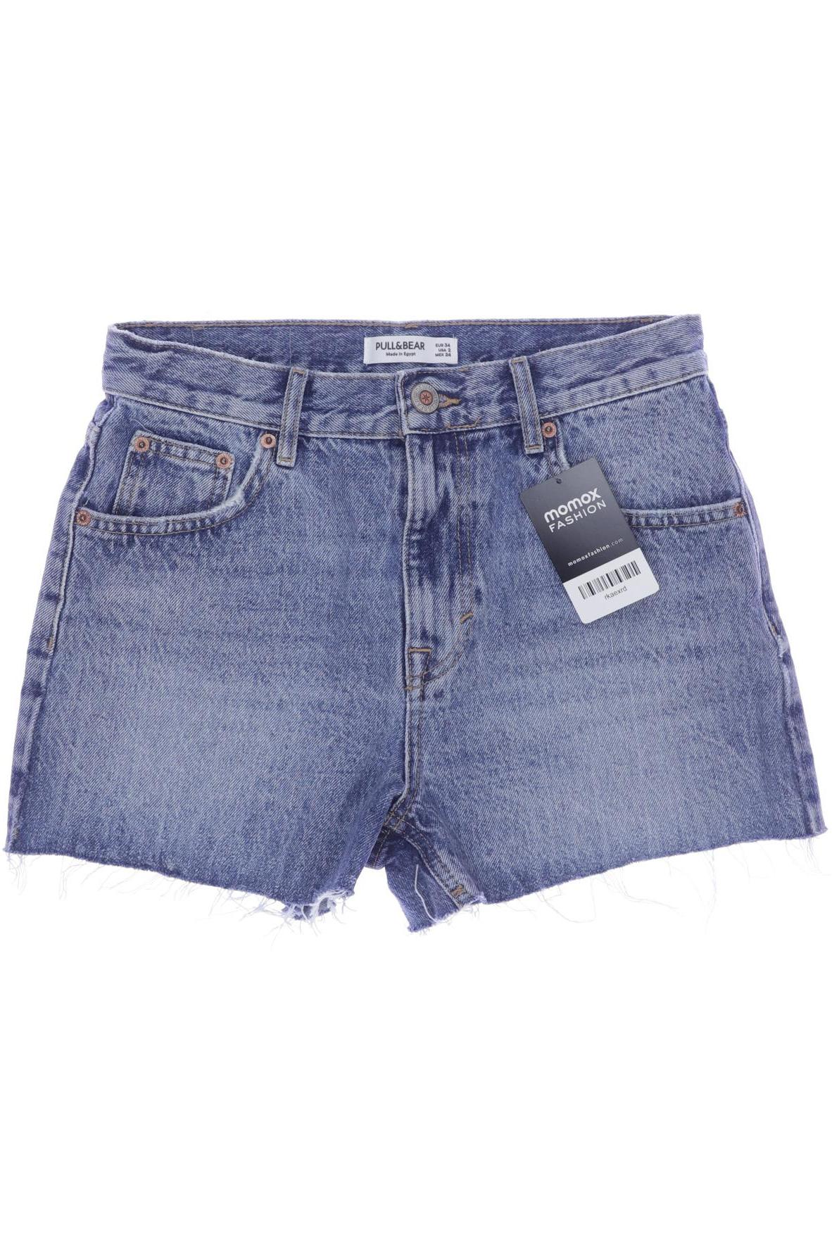 

Pull & Bear Damen Shorts, blau, Gr. 34