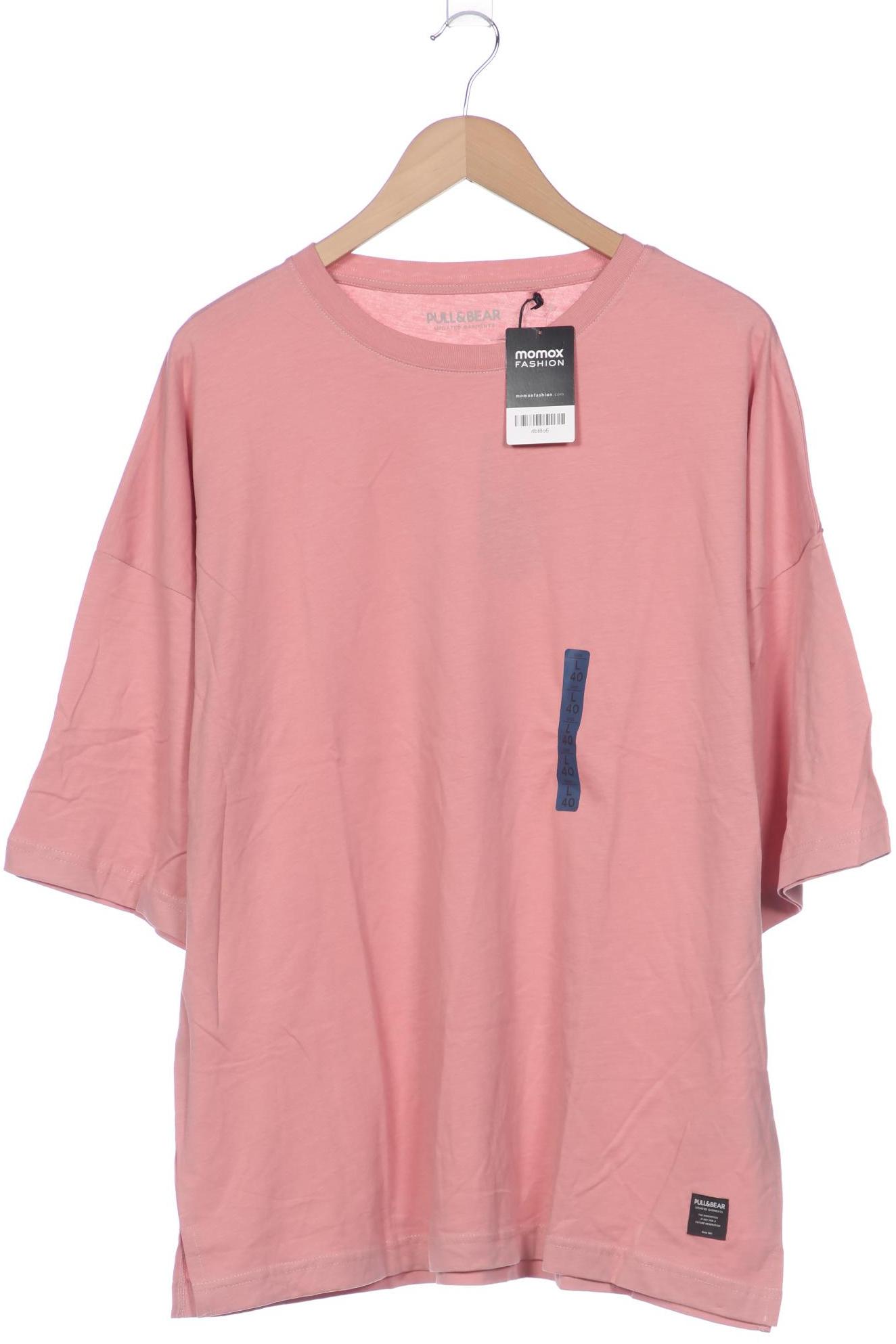

Pull & Bear Damen T-Shirt, pink, Gr. 42
