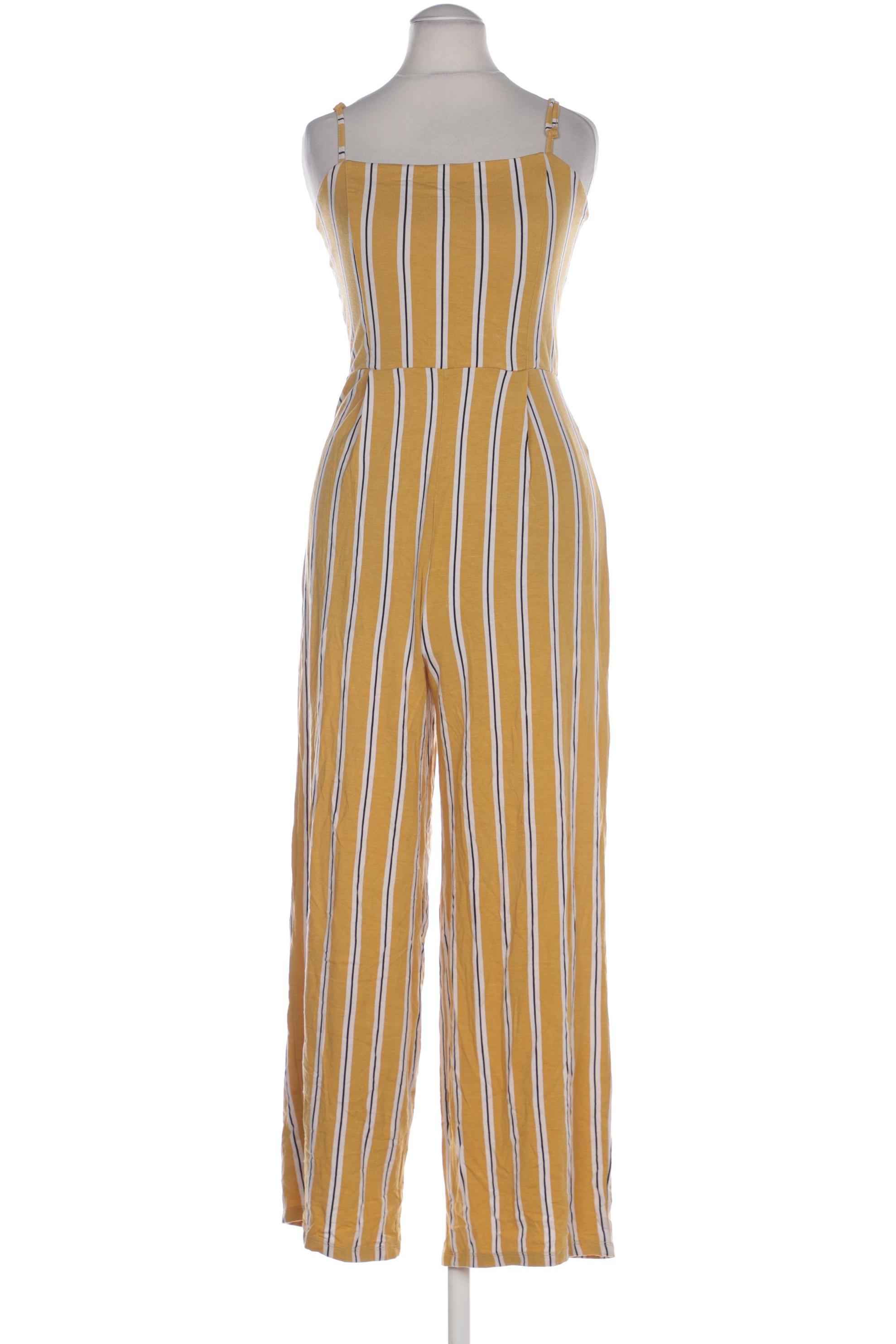 

Pull & Bear Damen Jumpsuit/Overall, gelb, Gr. 36