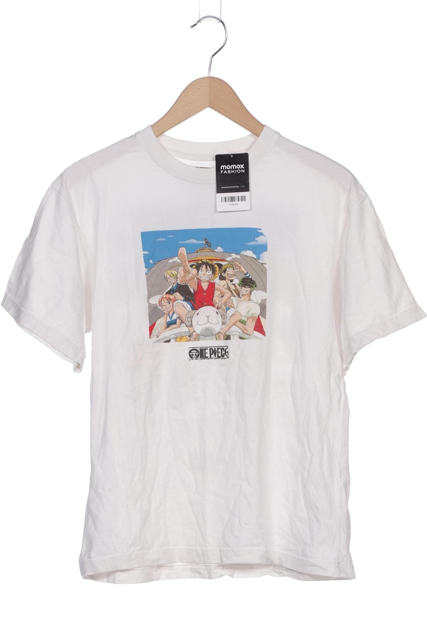 

Pull & Bear Damen T-Shirt, weiß, Gr. 36