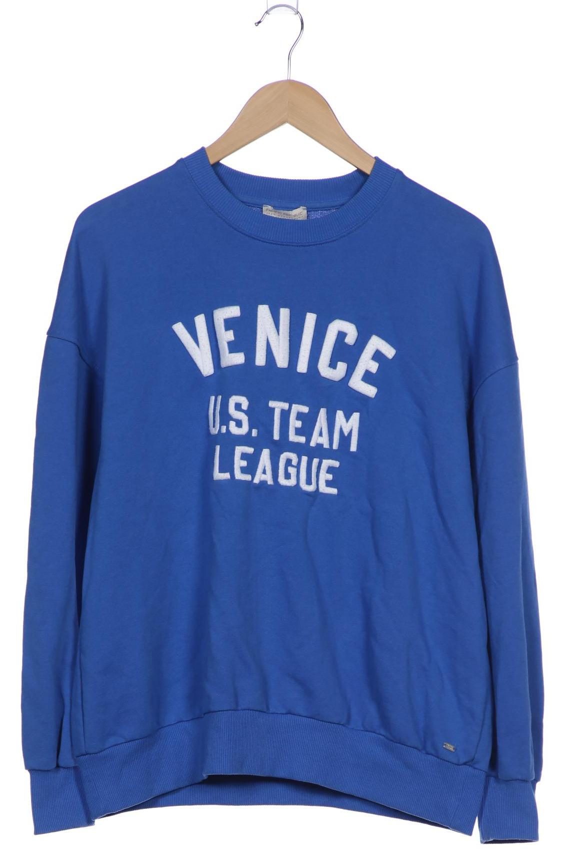 

Pull & Bear Damen Sweatshirt, blau, Gr. 34