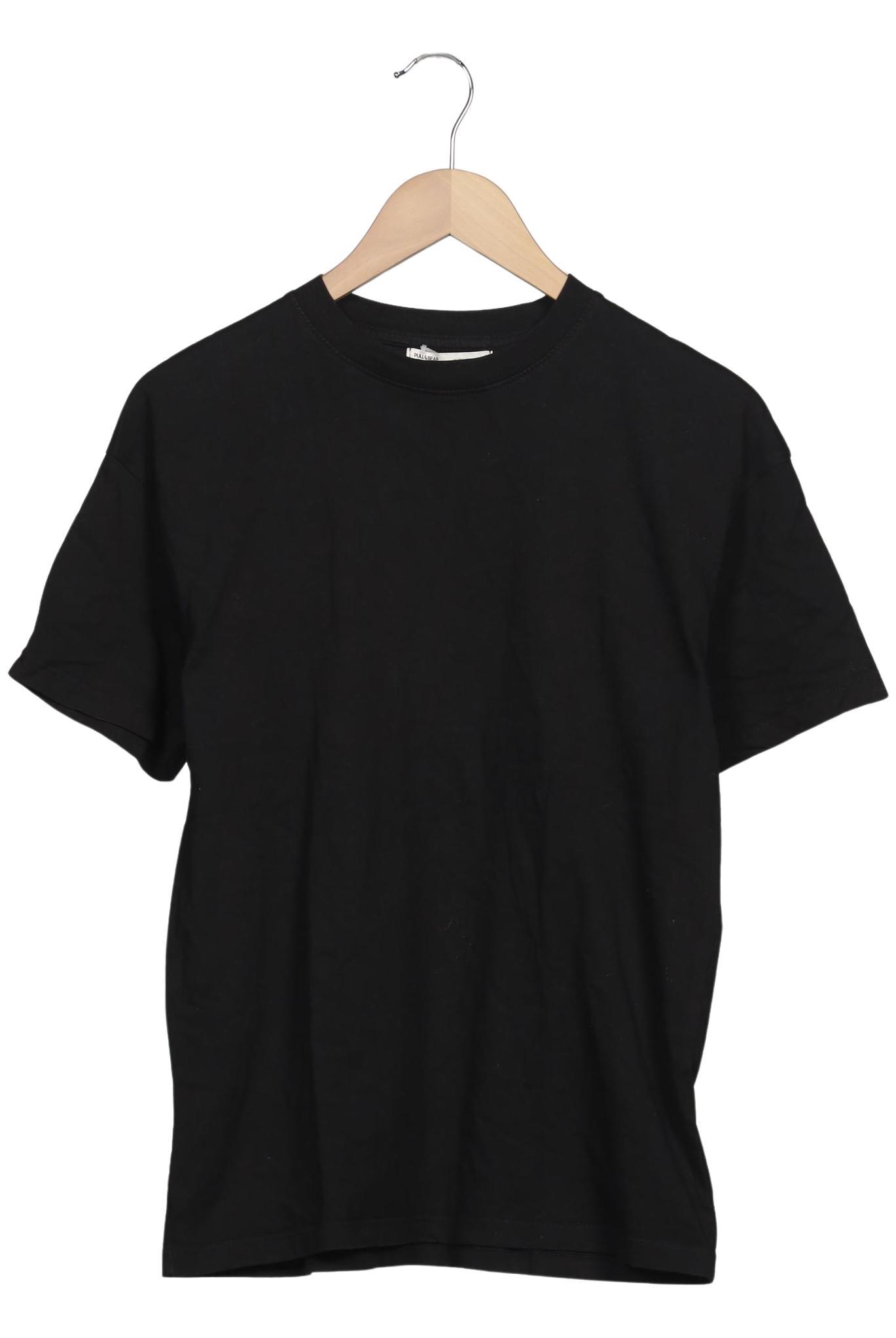 

Pull & Bear Damen T-Shirt, schwarz, Gr. 36