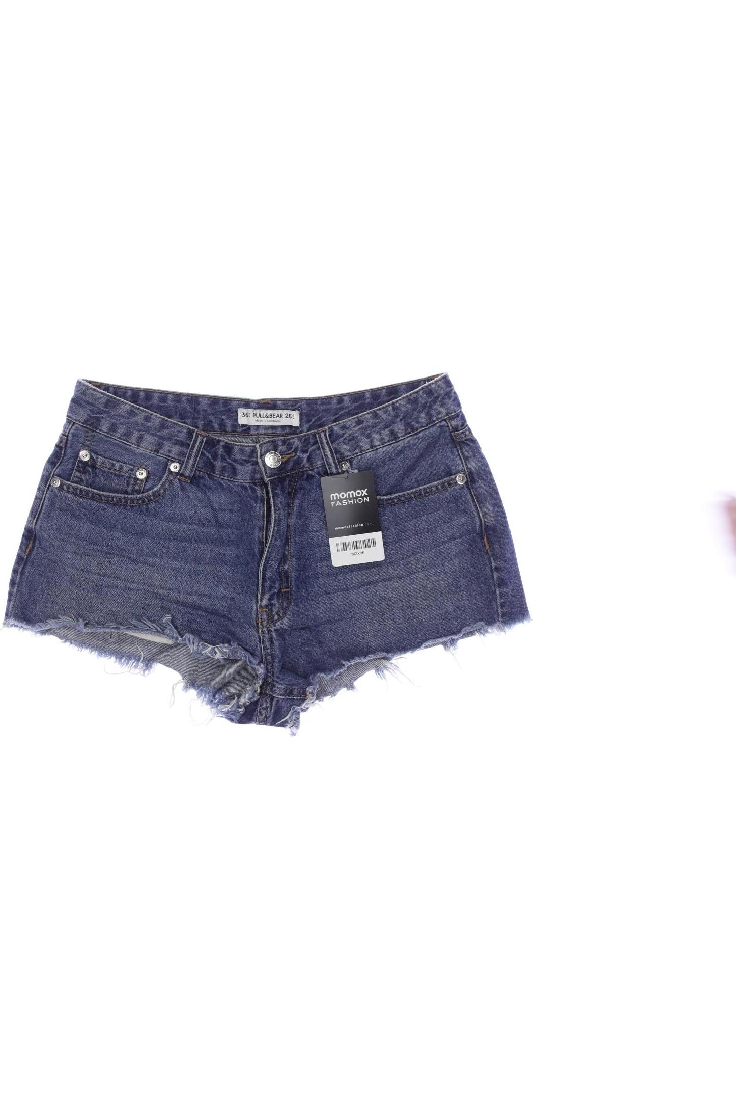 

Pull & Bear Damen Shorts, blau, Gr. 36