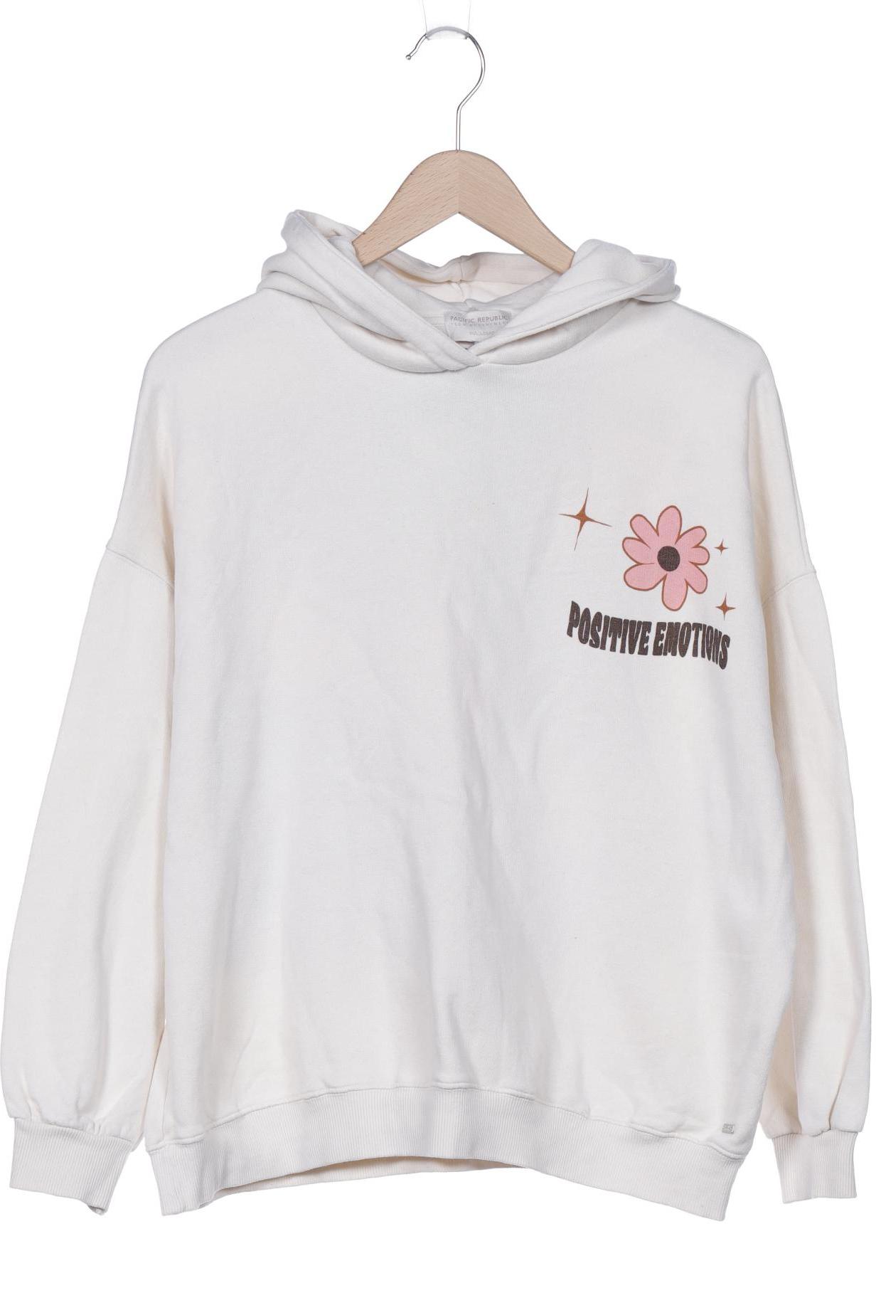 

Pull & Bear Damen Kapuzenpullover, cremeweiß, Gr. 36