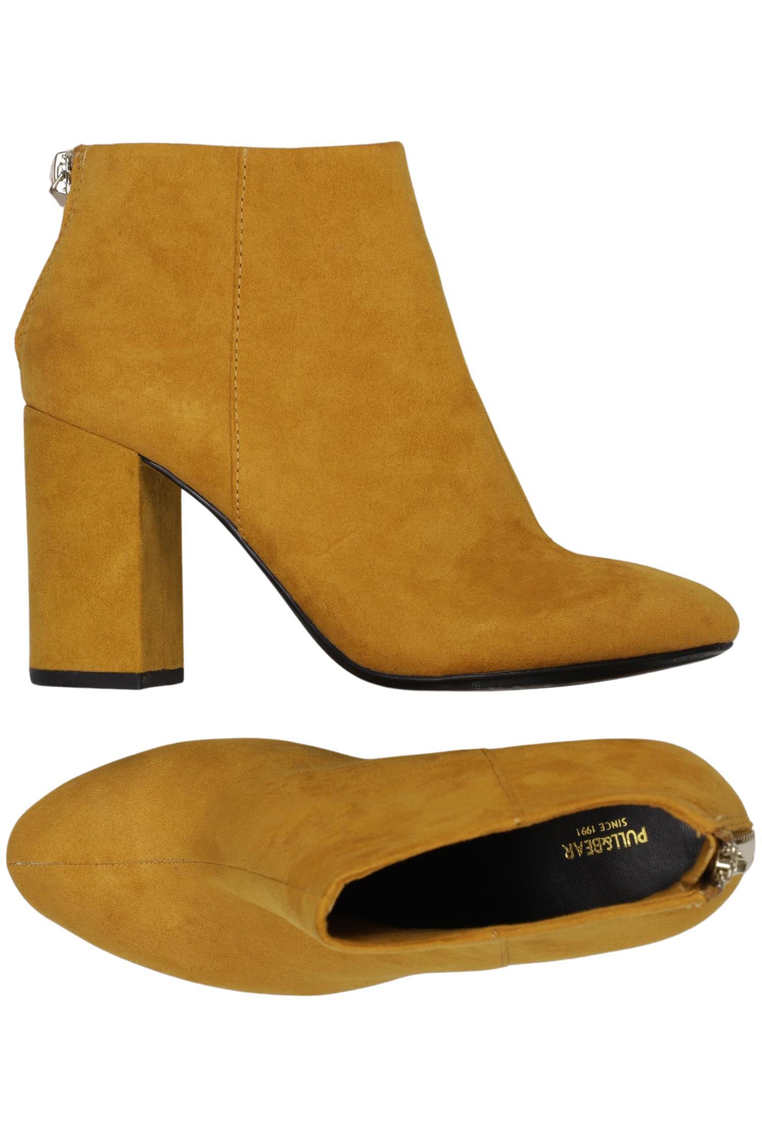 

Pull & Bear Damen Stiefelette, gelb, Gr. 36