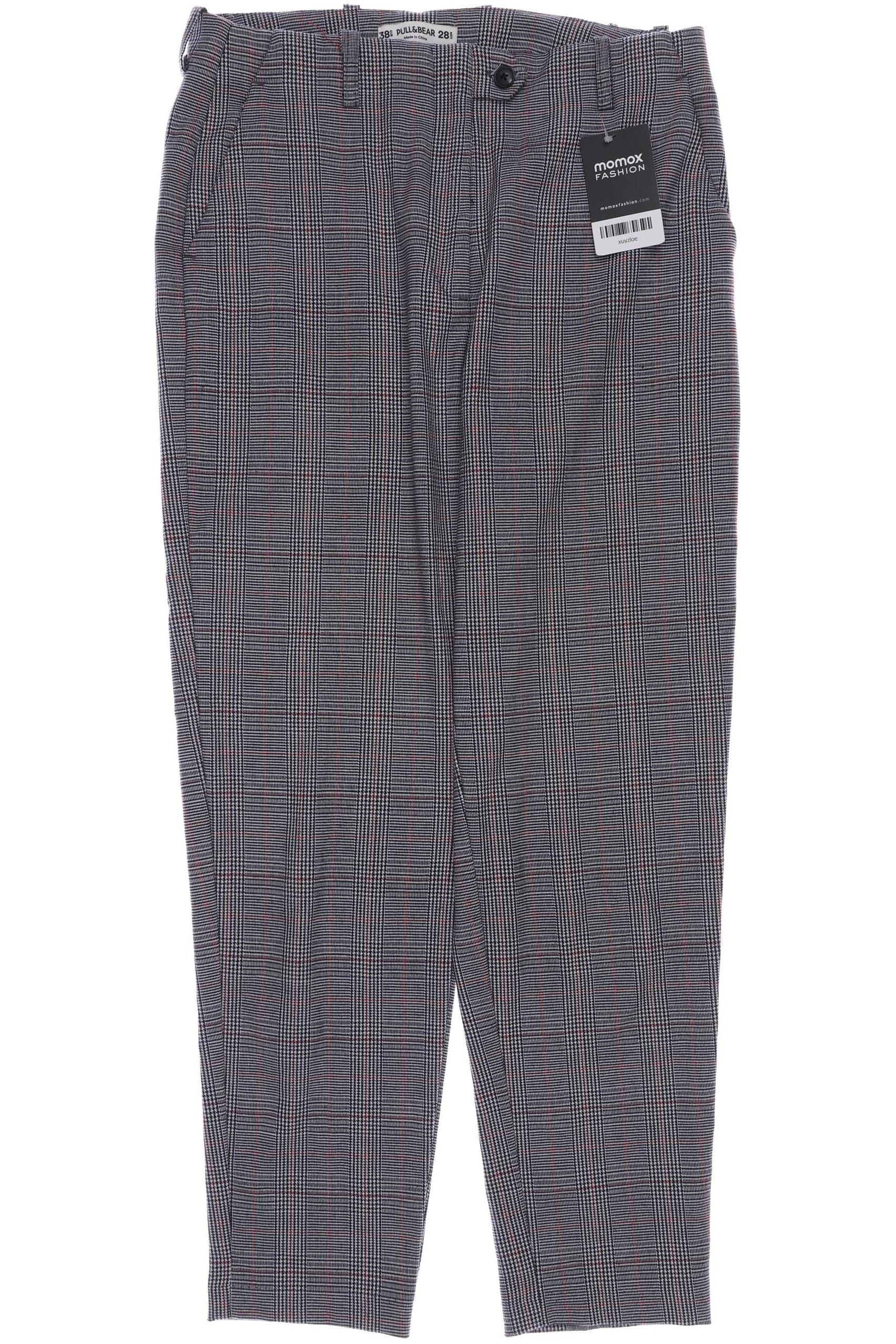 

Pull & Bear Damen Stoffhose, marineblau