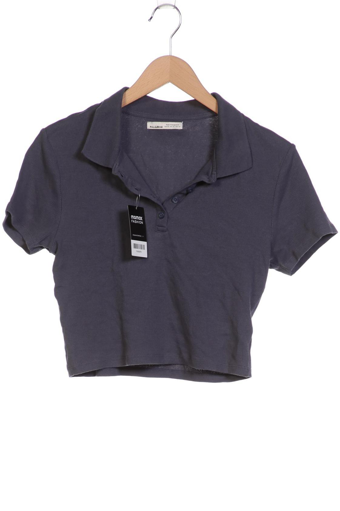 

Pull & Bear Damen Poloshirt, grau, Gr. 44