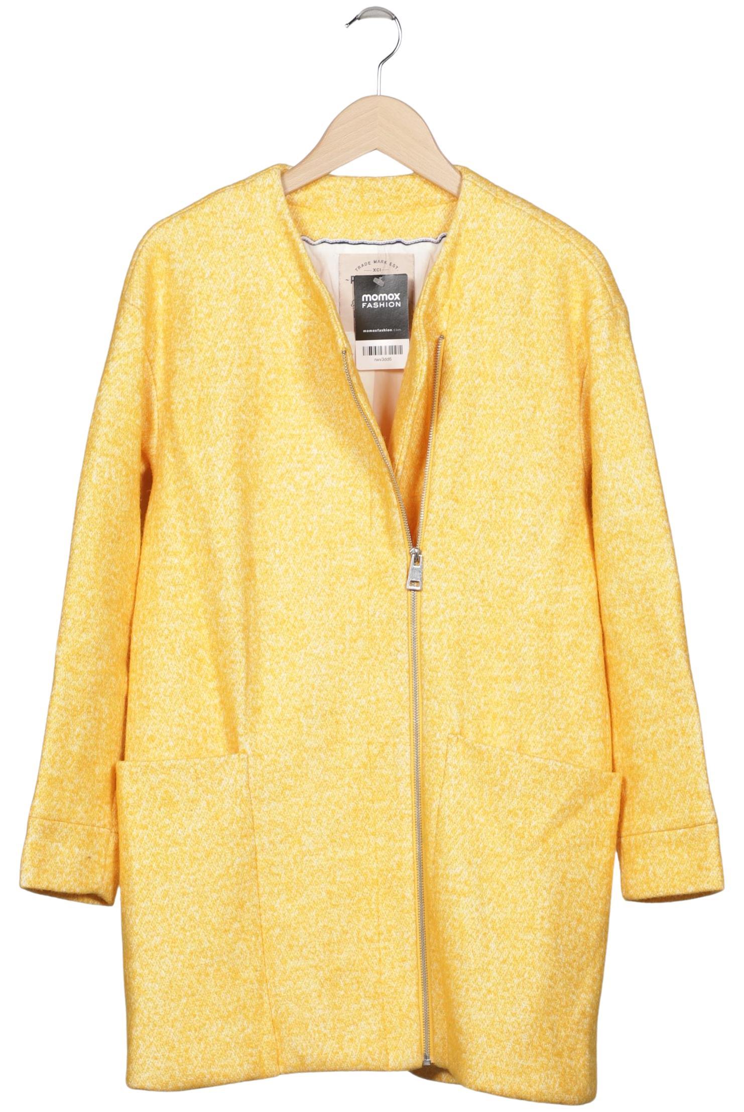

Pull & Bear Damen Mantel, gelb, Gr. 38