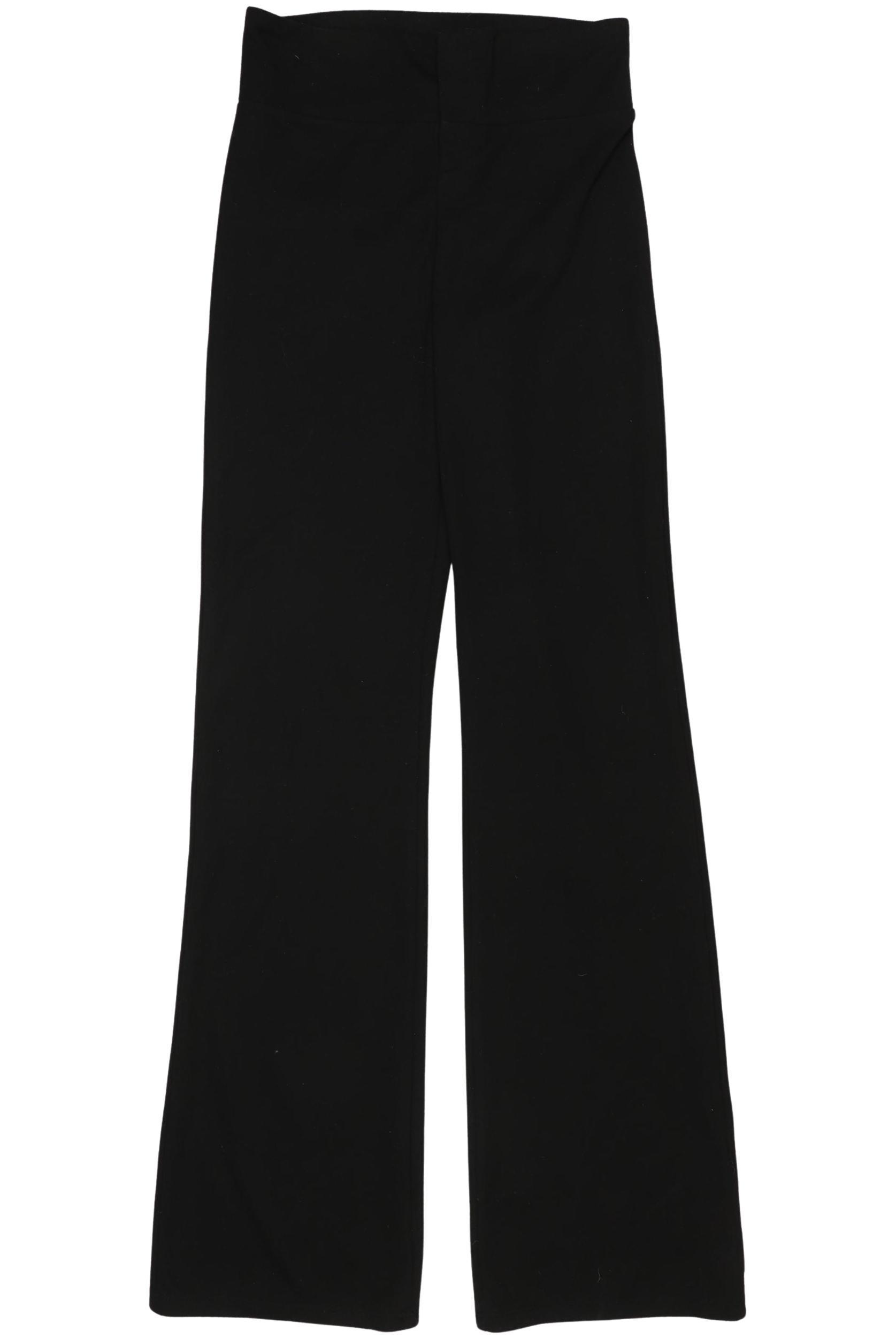 

Pull & Bear Damen Stoffhose, schwarz, Gr. 0