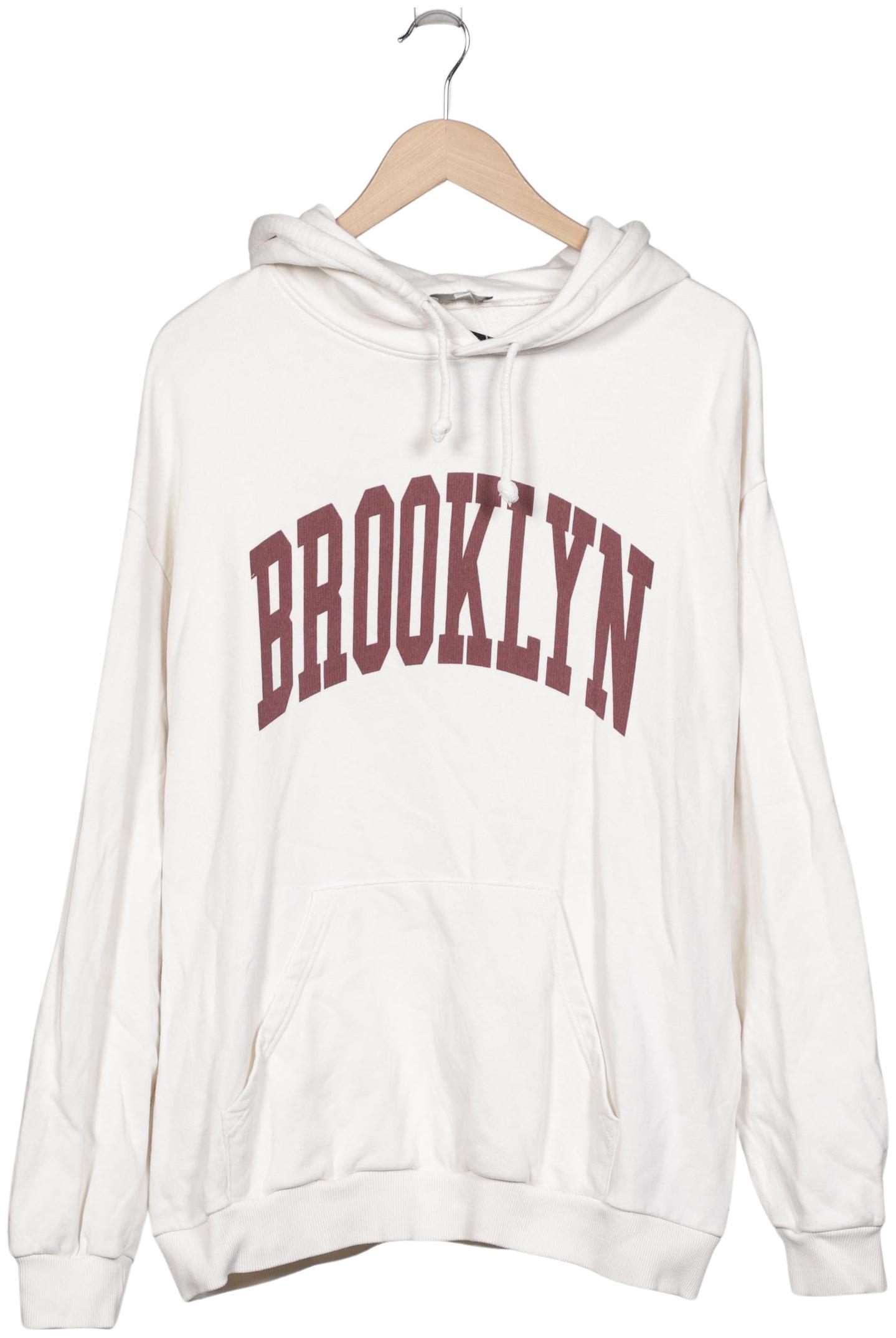 

Pull & Bear Damen Kapuzenpullover, cremeweiß, Gr. 42