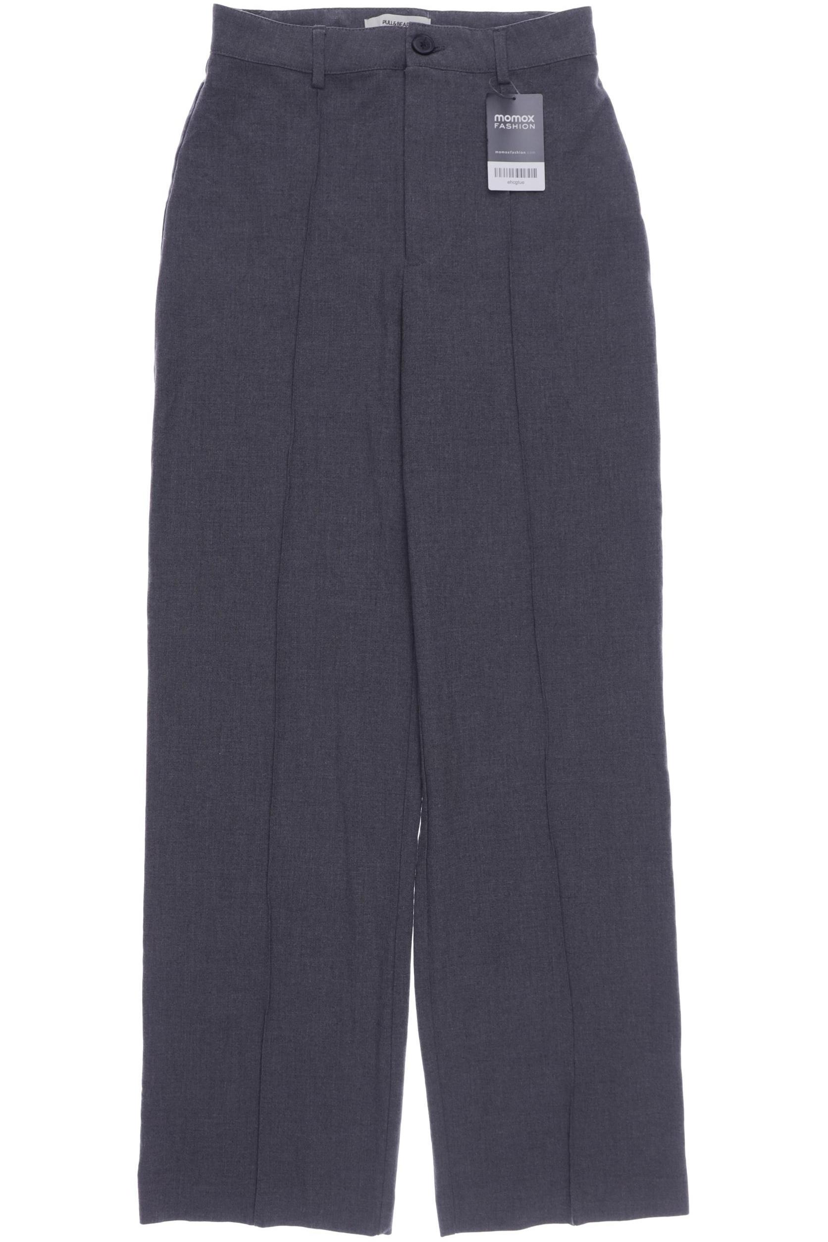 

Pull & Bear Damen Stoffhose, grau