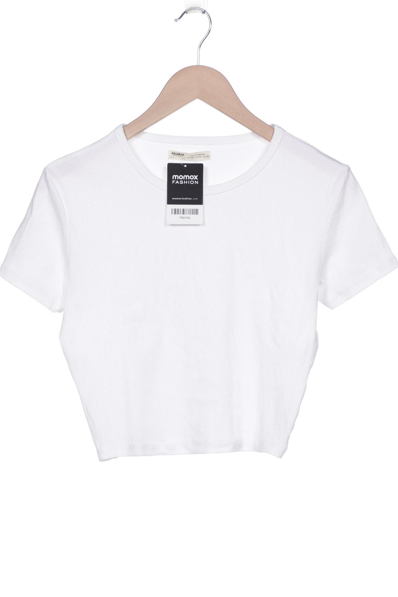 

Pull & Bear Damen T-Shirt, weiß