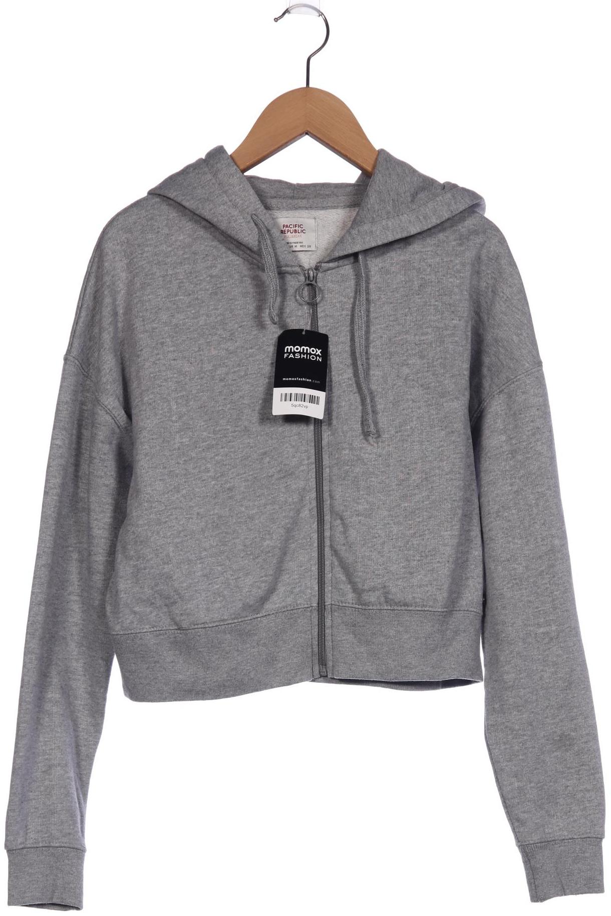 

Pull & Bear Damen Kapuzenpullover, grau, Gr. 38