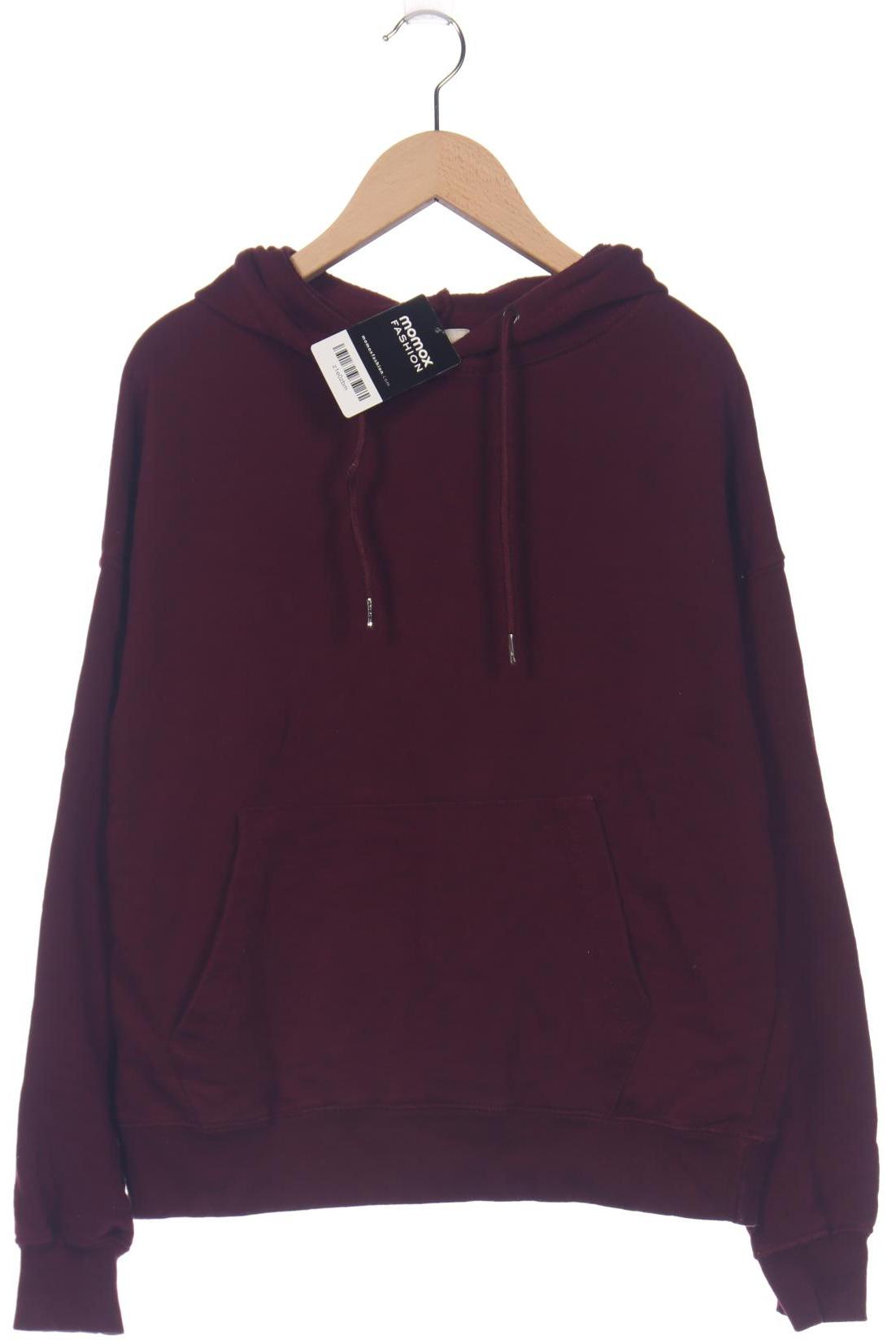 

Pull & Bear Damen Kapuzenpullover, bordeaux, Gr. 34