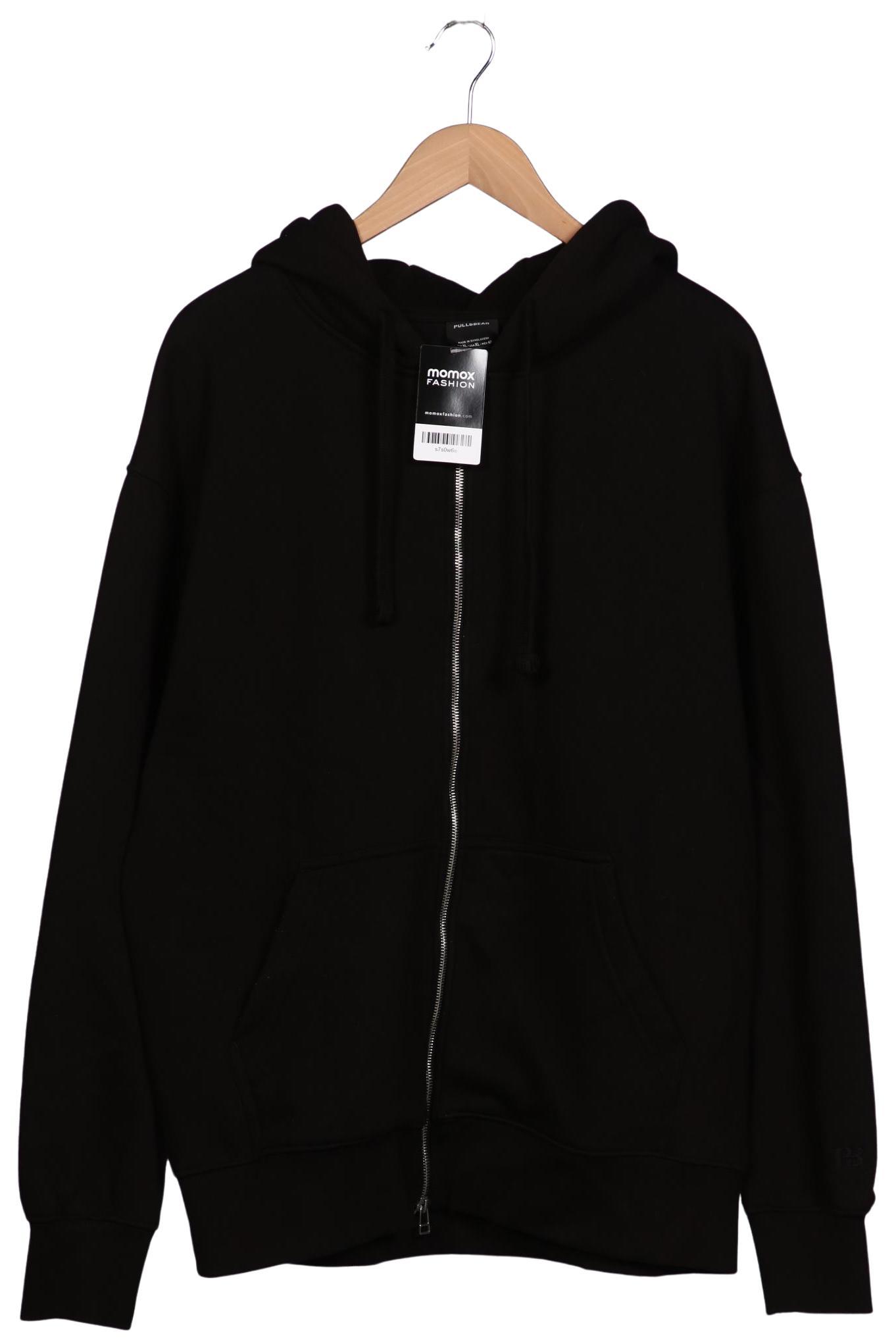 

Pull & Bear Damen Kapuzenpullover, schwarz, Gr. 44