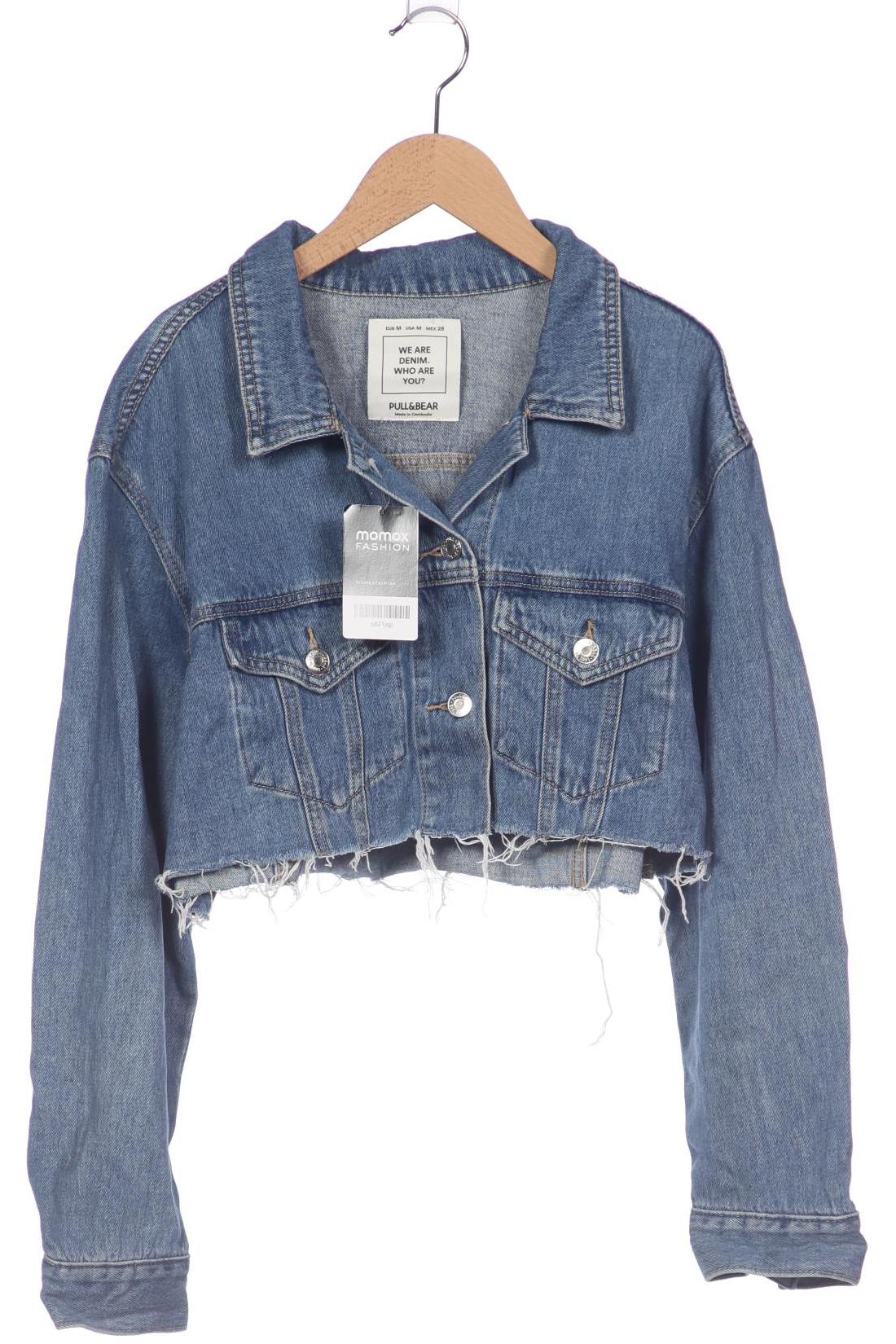 

Pull & Bear Damen Jacke, blau, Gr. 38
