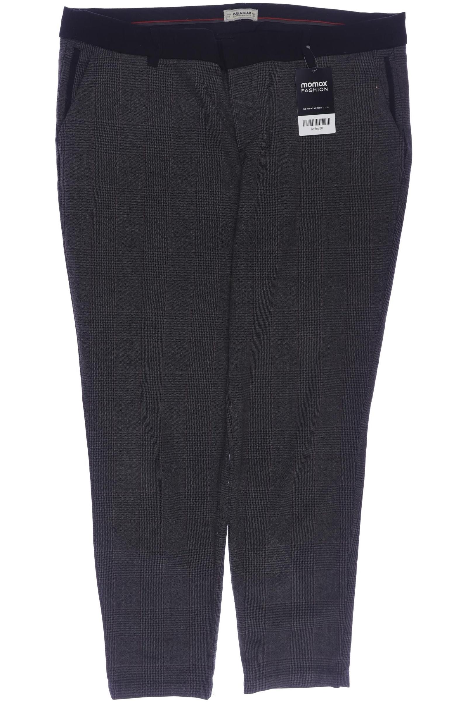 

Pull & Bear Damen Stoffhose, grau, Gr. 42