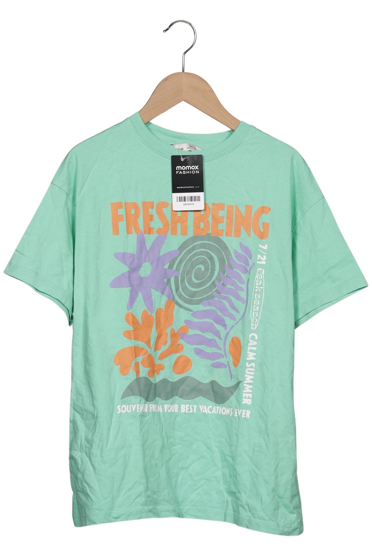 Thumbnail - Pull &amp; Bear Damen T-Shirt, türkis, Gr. 34