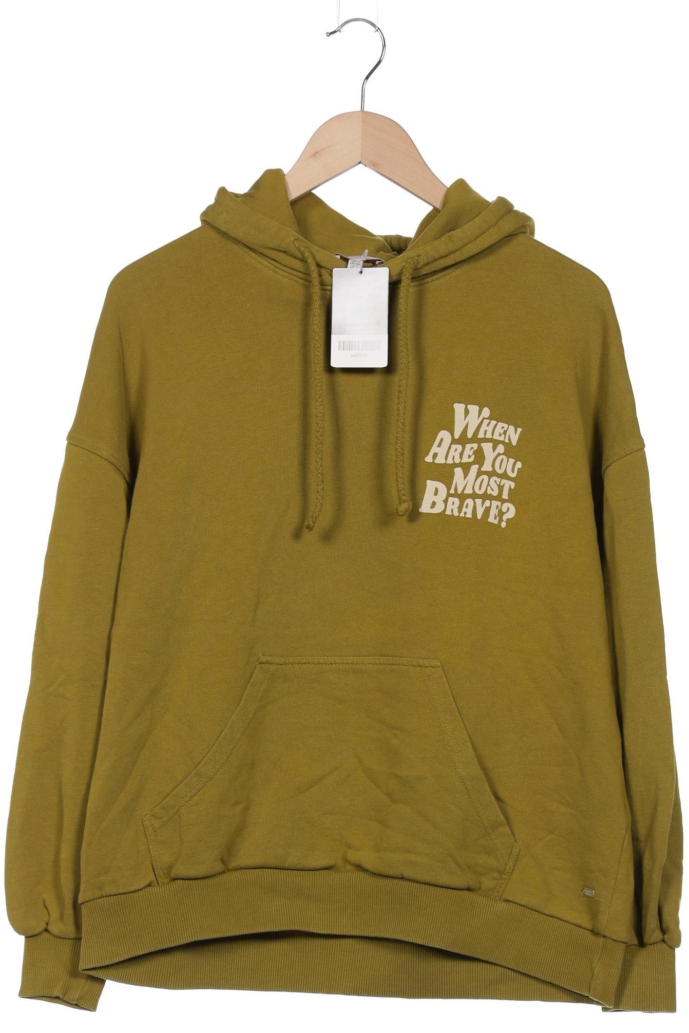 

Pull & Bear Damen Kapuzenpullover, grün, Gr. 36