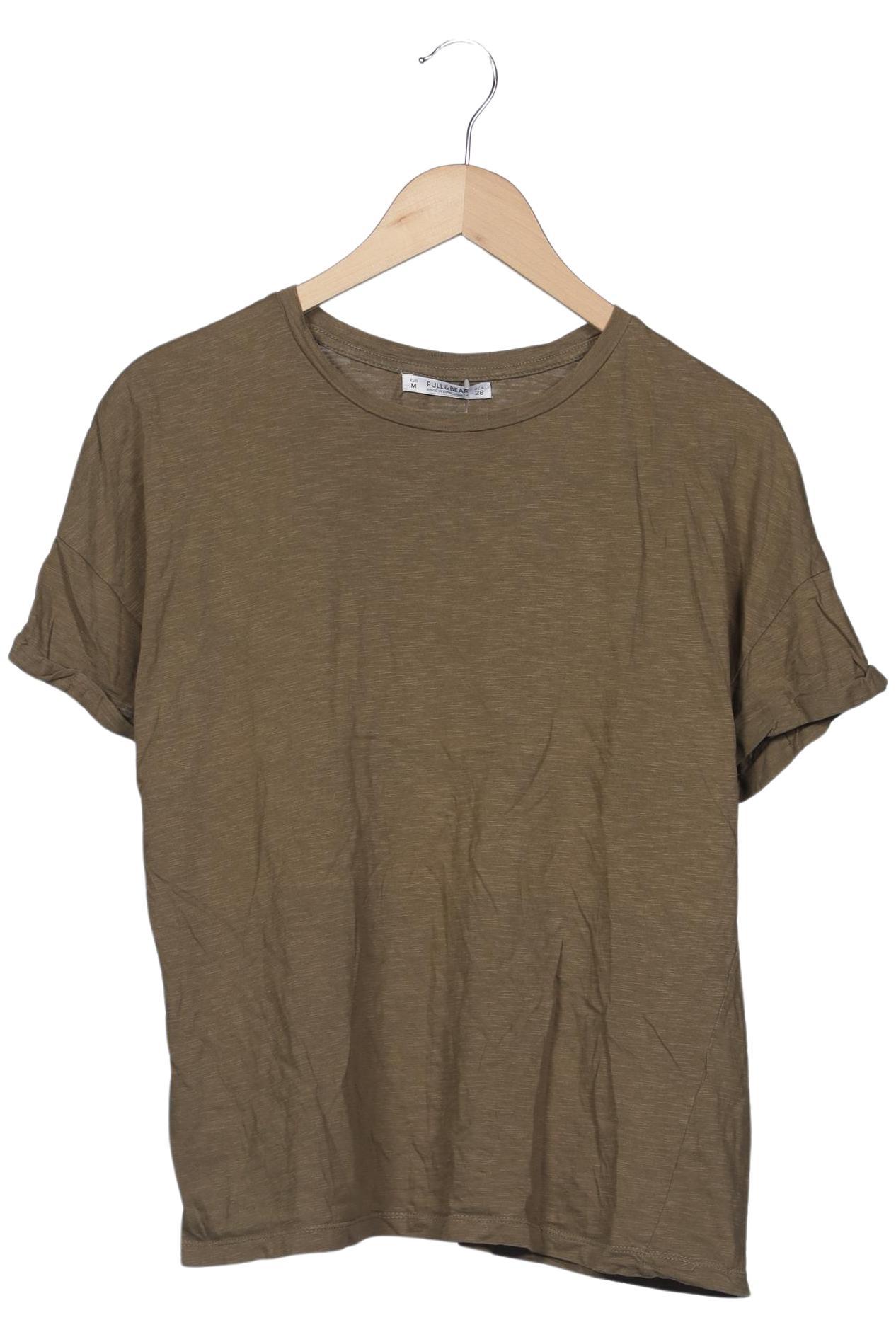 

Pull & Bear Damen T-Shirt, grün, Gr. 38