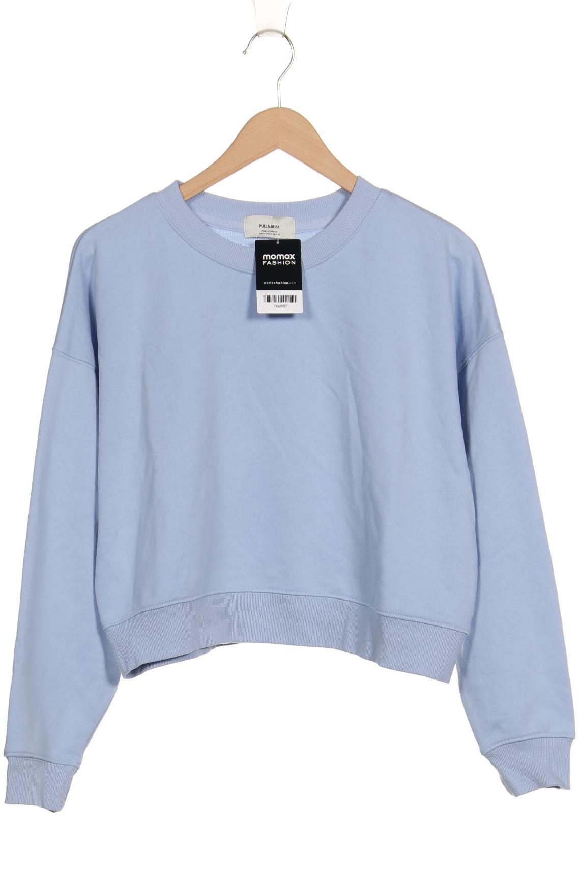 

Pull & Bear Damen Sweatshirt, blau, Gr. 38