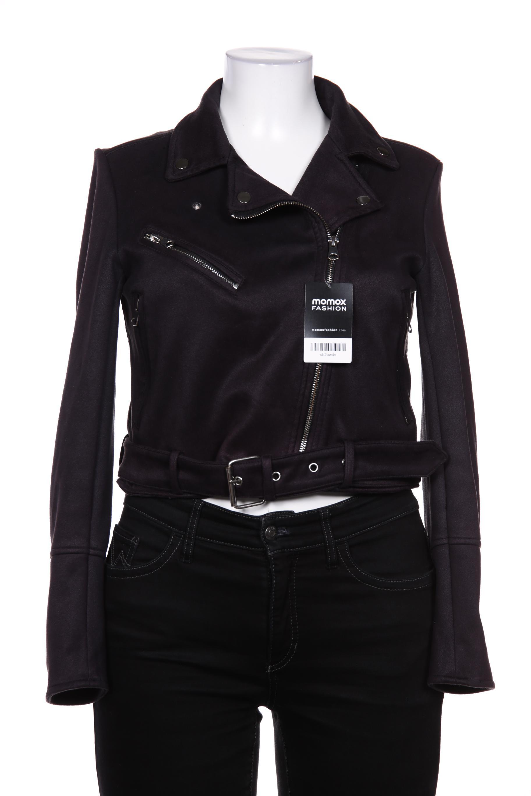

Pull & Bear Damen Jacke, schwarz, Gr. 42
