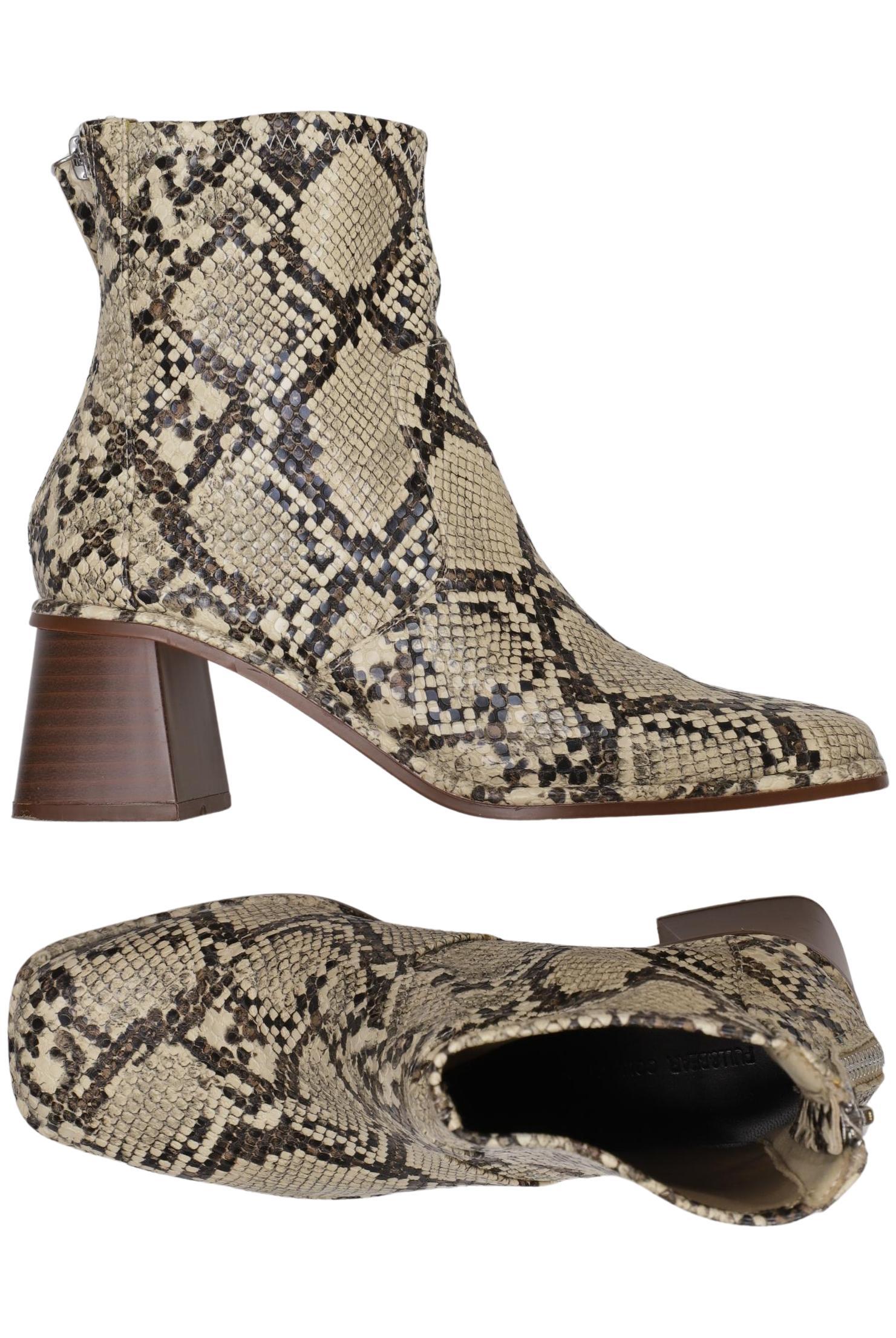 

Pull & Bear Damen Stiefelette, beige, Gr. 35