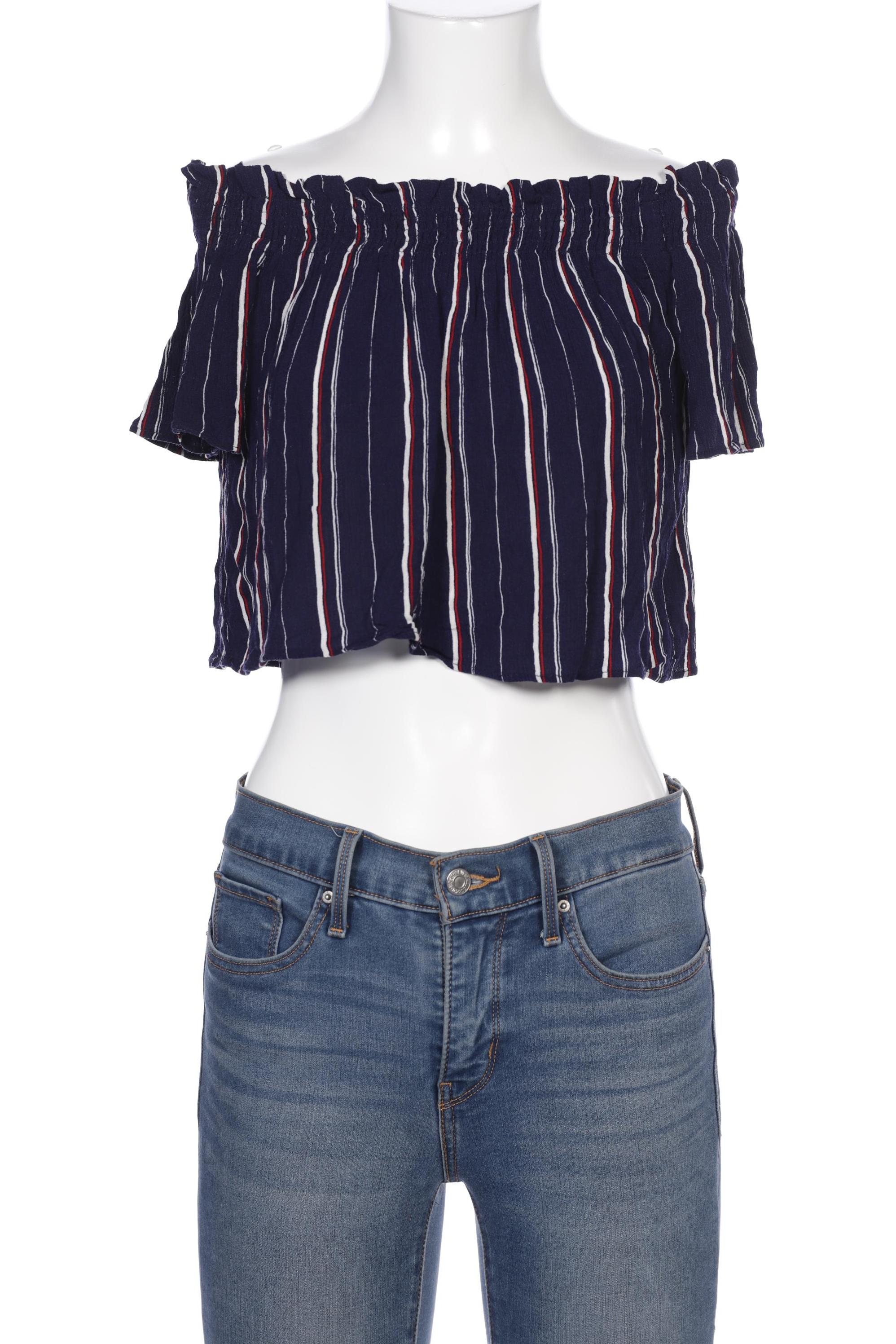 

Pull & Bear Damen Bluse, marineblau, Gr. 36