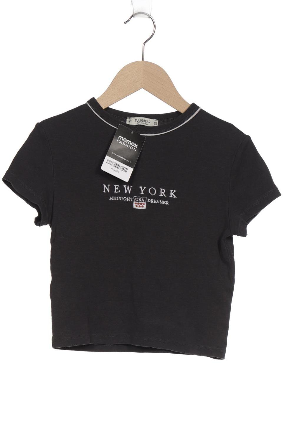 

Pull & Bear Damen T-Shirt, grau