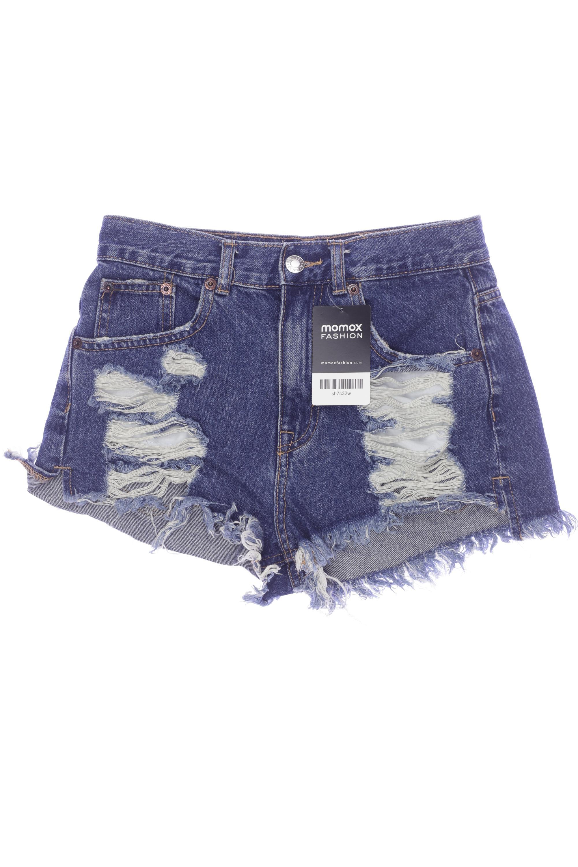 

Pull & Bear Damen Shorts, blau, Gr. 34