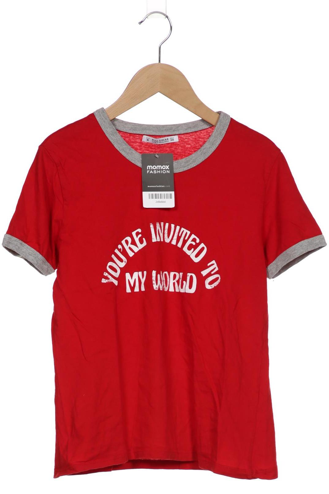

Pull & Bear Damen T-Shirt, rot