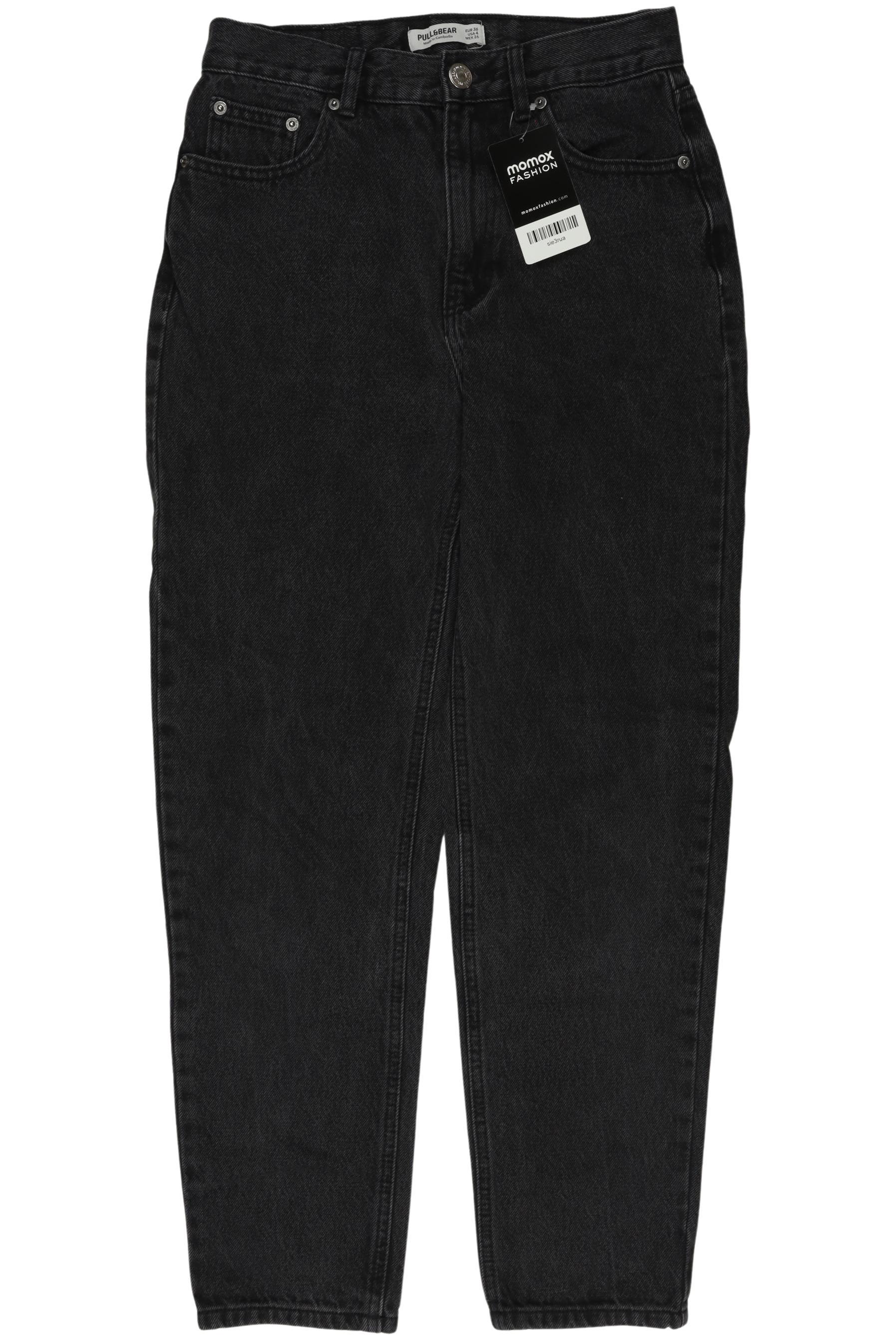 

Pull & Bear Damen Jeans, schwarz, Gr. 36
