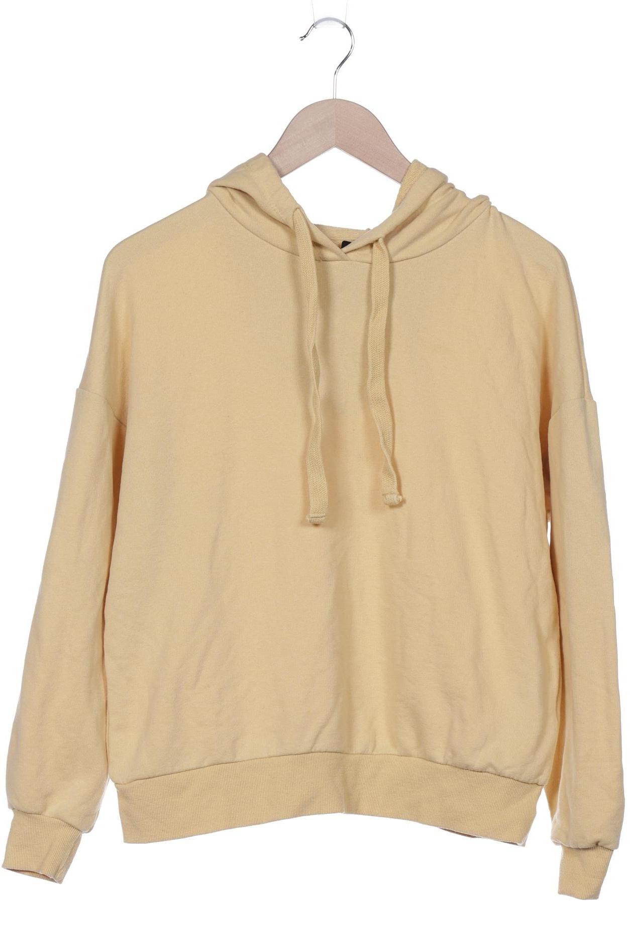 

Pull & Bear Damen Kapuzenpullover, gelb, Gr. 36