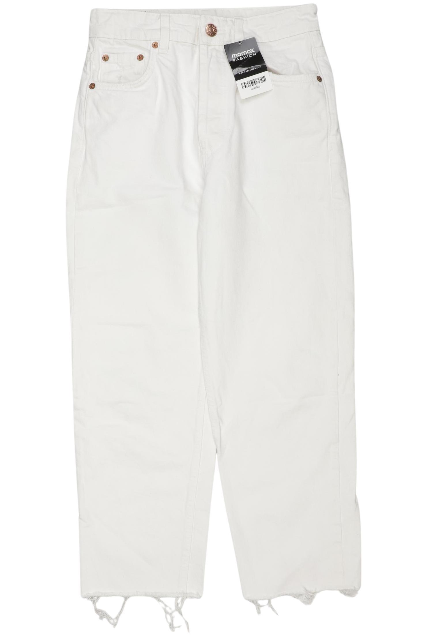 

Pull & Bear Damen Jeans, weiß, Gr. 36