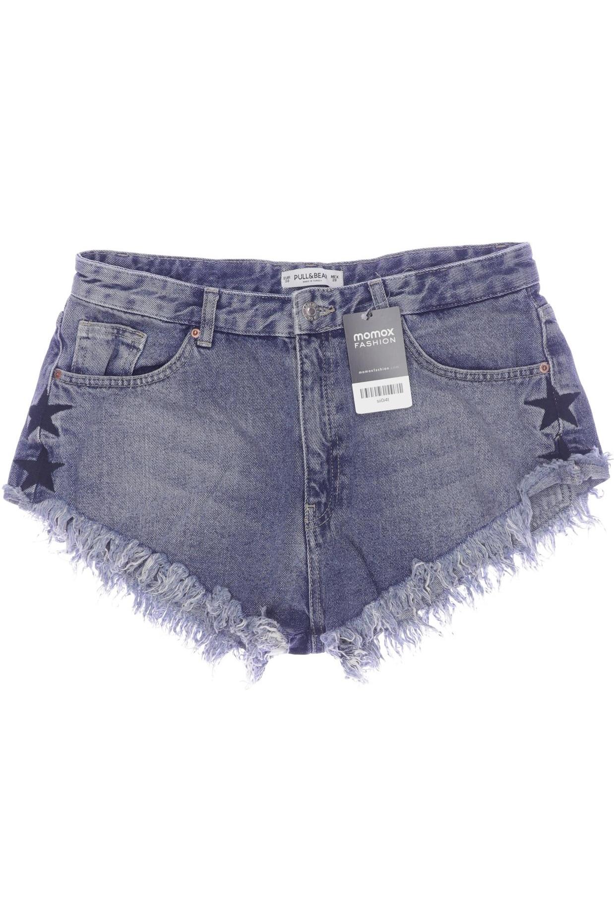 

Pull & Bear Damen Shorts, marineblau, Gr. 38