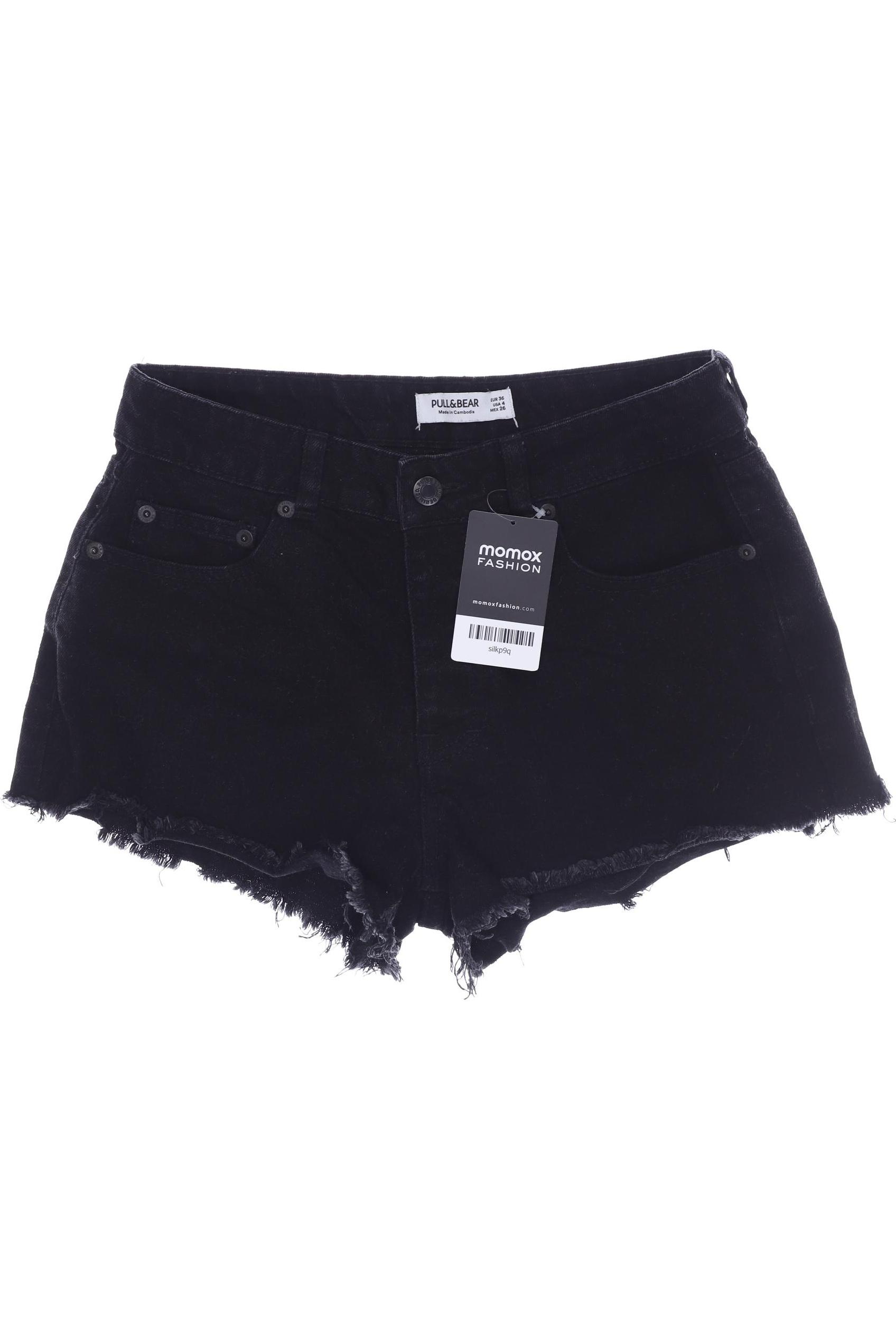 

Pull & Bear Damen Shorts, schwarz