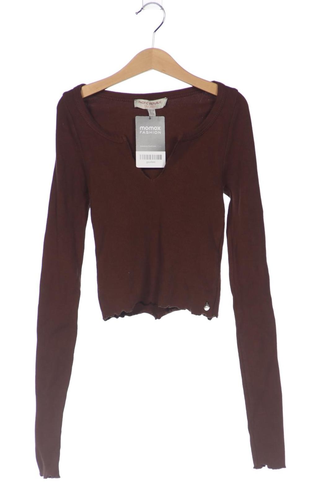 

Pull & Bear Damen Langarmshirt, braun, Gr. 36